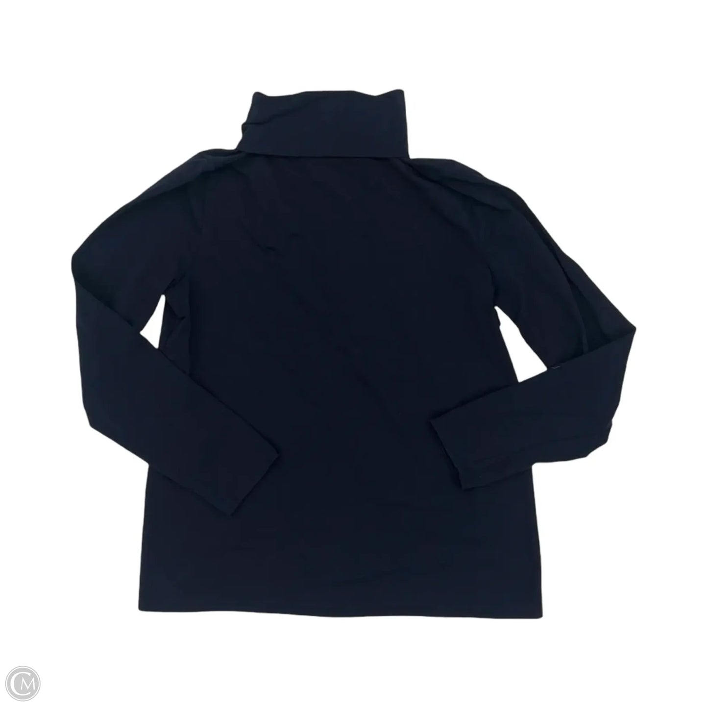 Top Long Sleeve By Talbots In Navy, Size: Lp