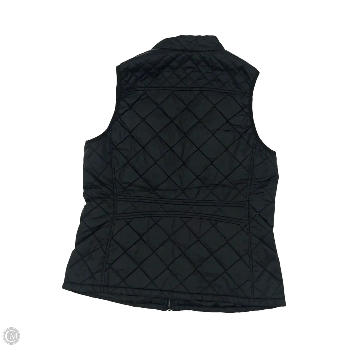 Vest Puffer & Quilted By Clothes Mentor In Black, Size: L