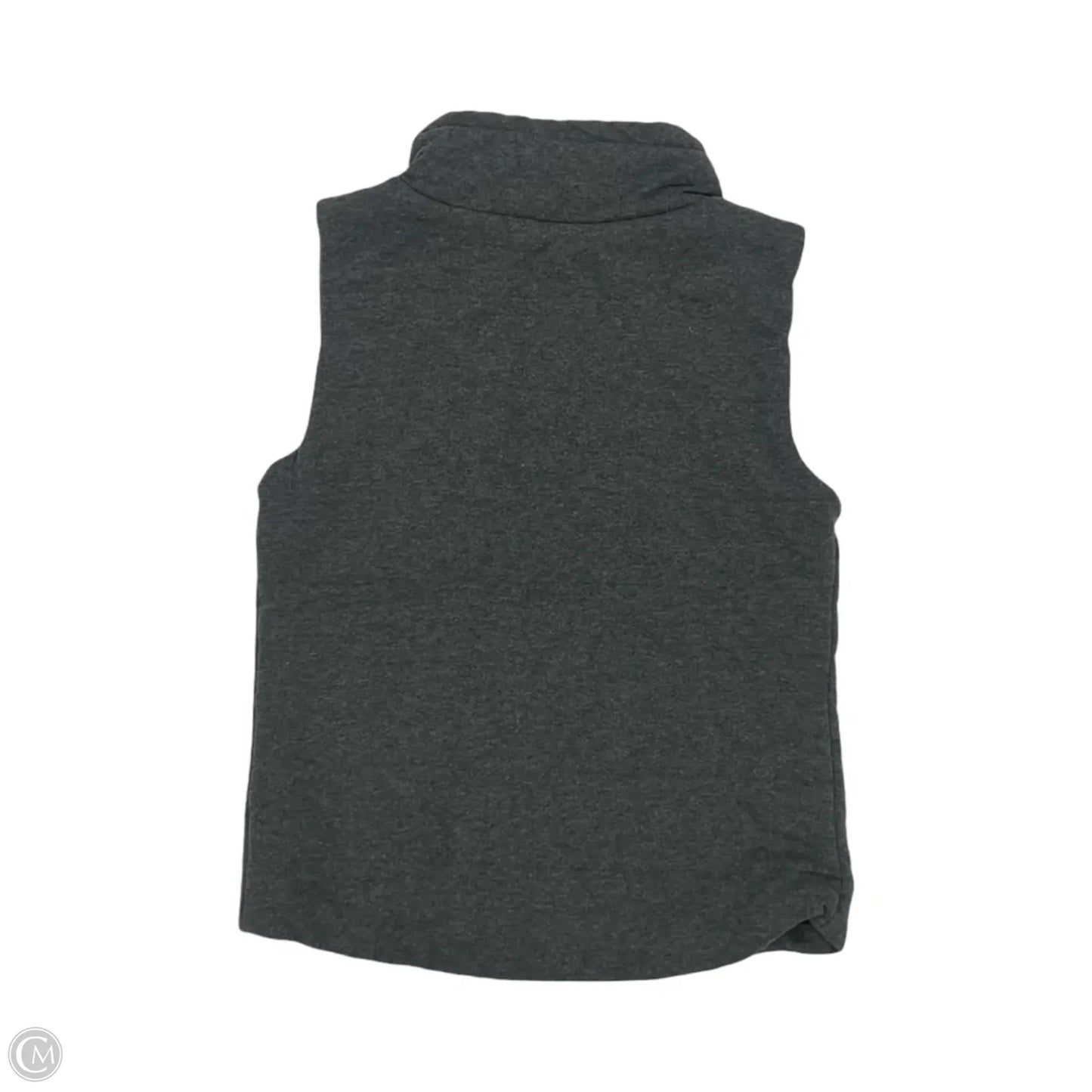 Vest Puffer & Quilted By Grace & Lace In Grey, Size: S