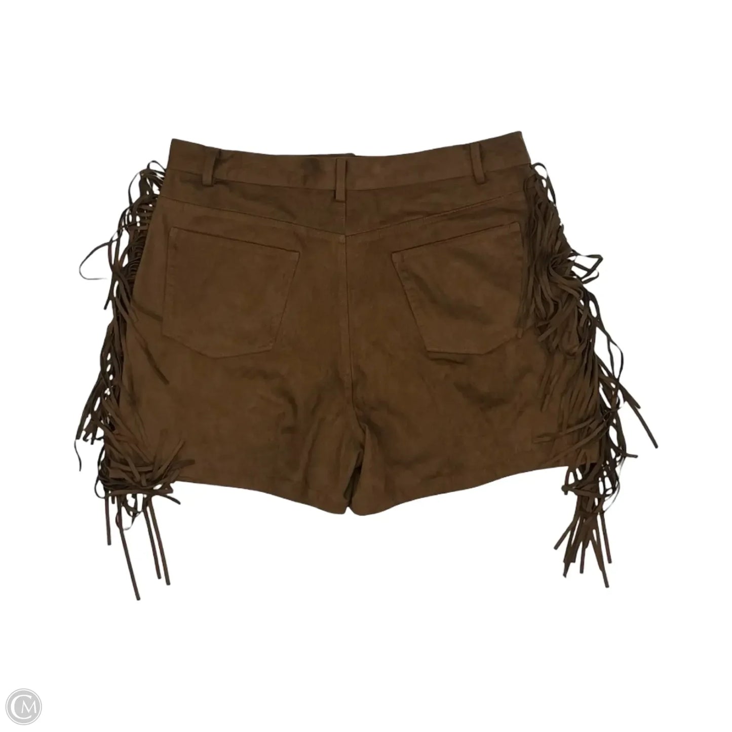 Shorts By Clothes Mentor In Brown, Size: L