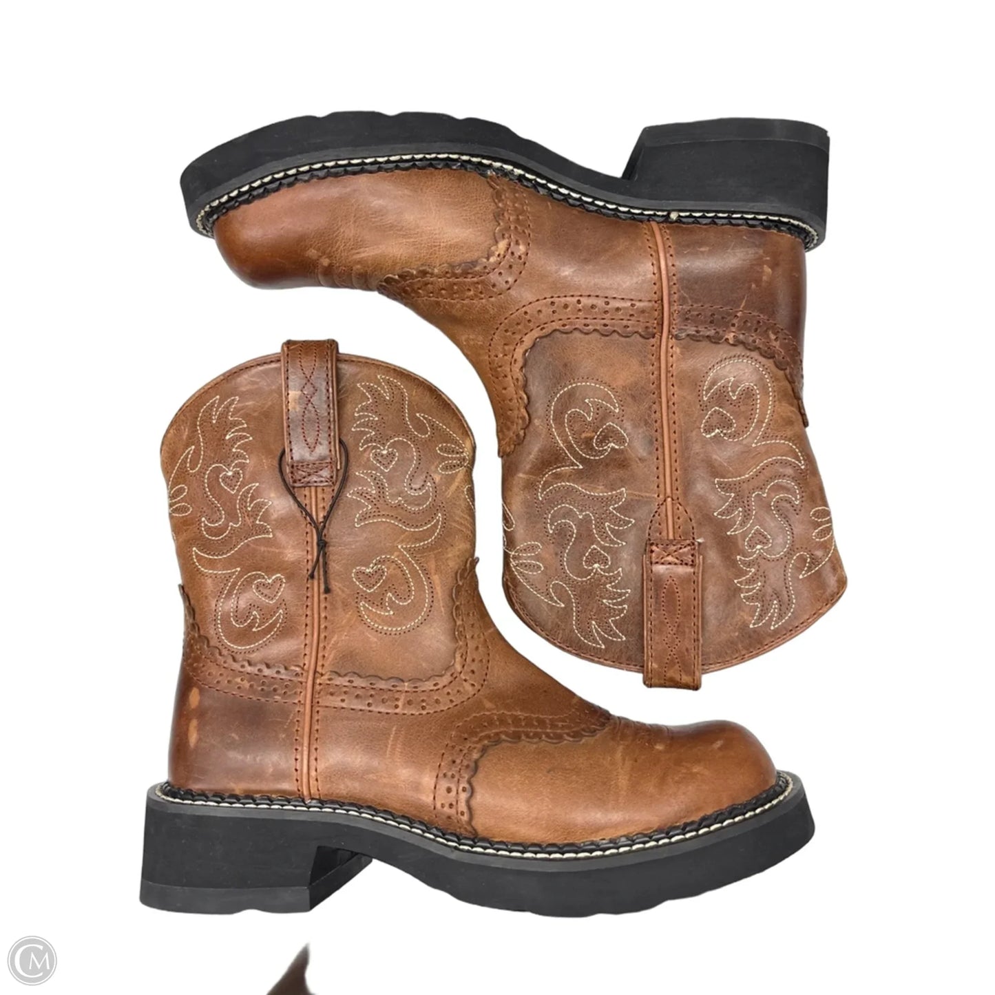 Boots Western By Ariat In Brown, Size: 7.5