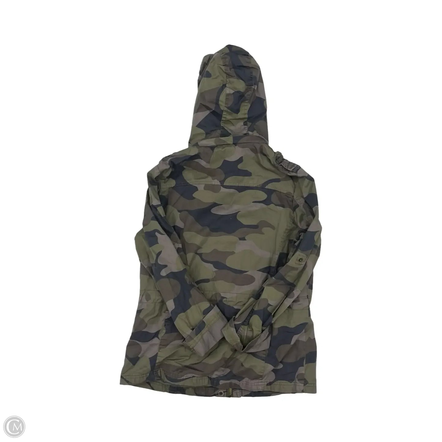 Jacket Utility By Ymi In Camouflage Print, Size: M