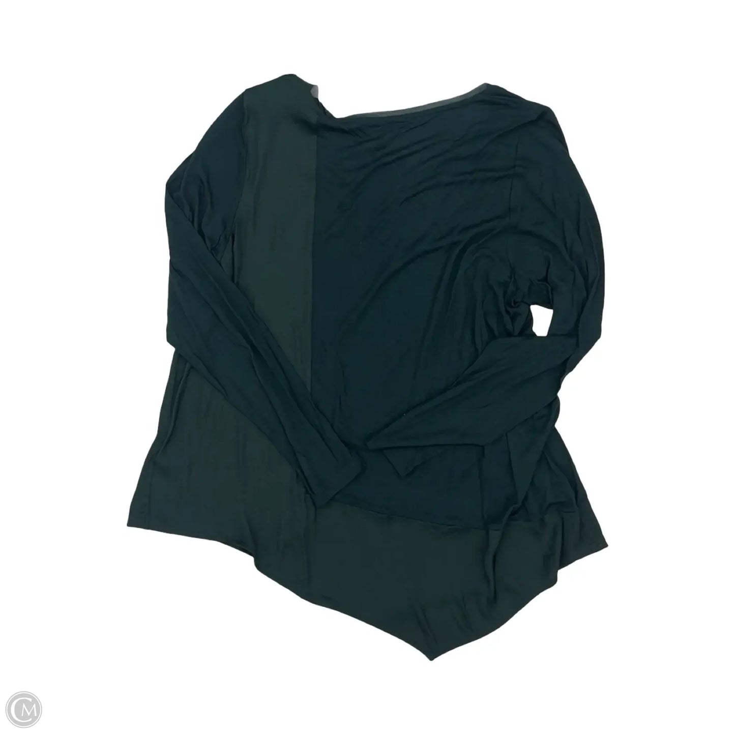 Top Long Sleeve By Simply Vera In Green, Size: Xl