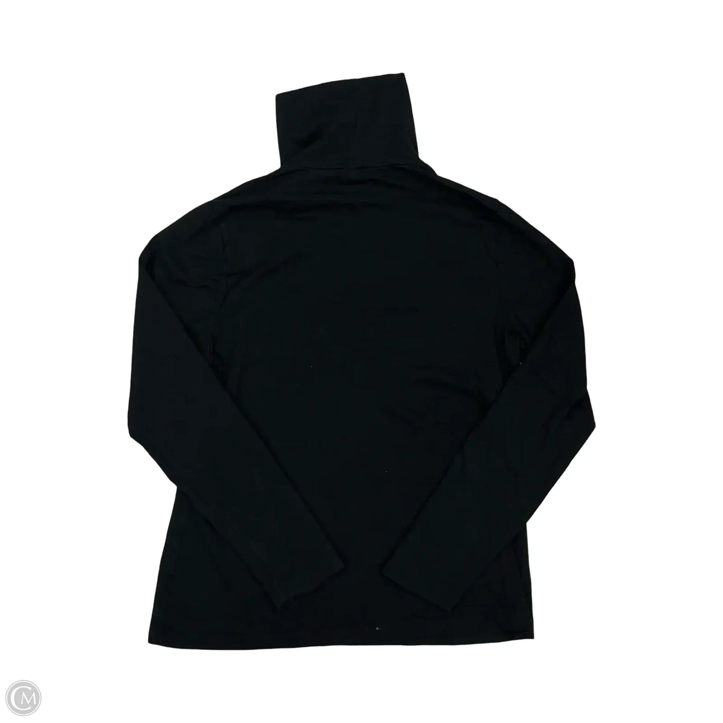 Top Long Sleeve By Time And Tru In Black, Size: L