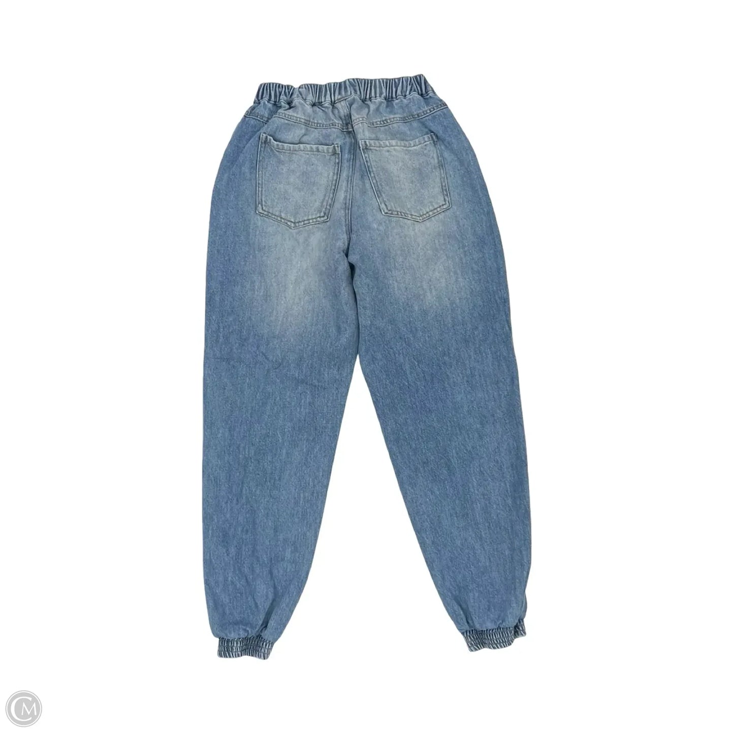Pants Joggers By Clothes Mentor In Blue Denim, Size: S