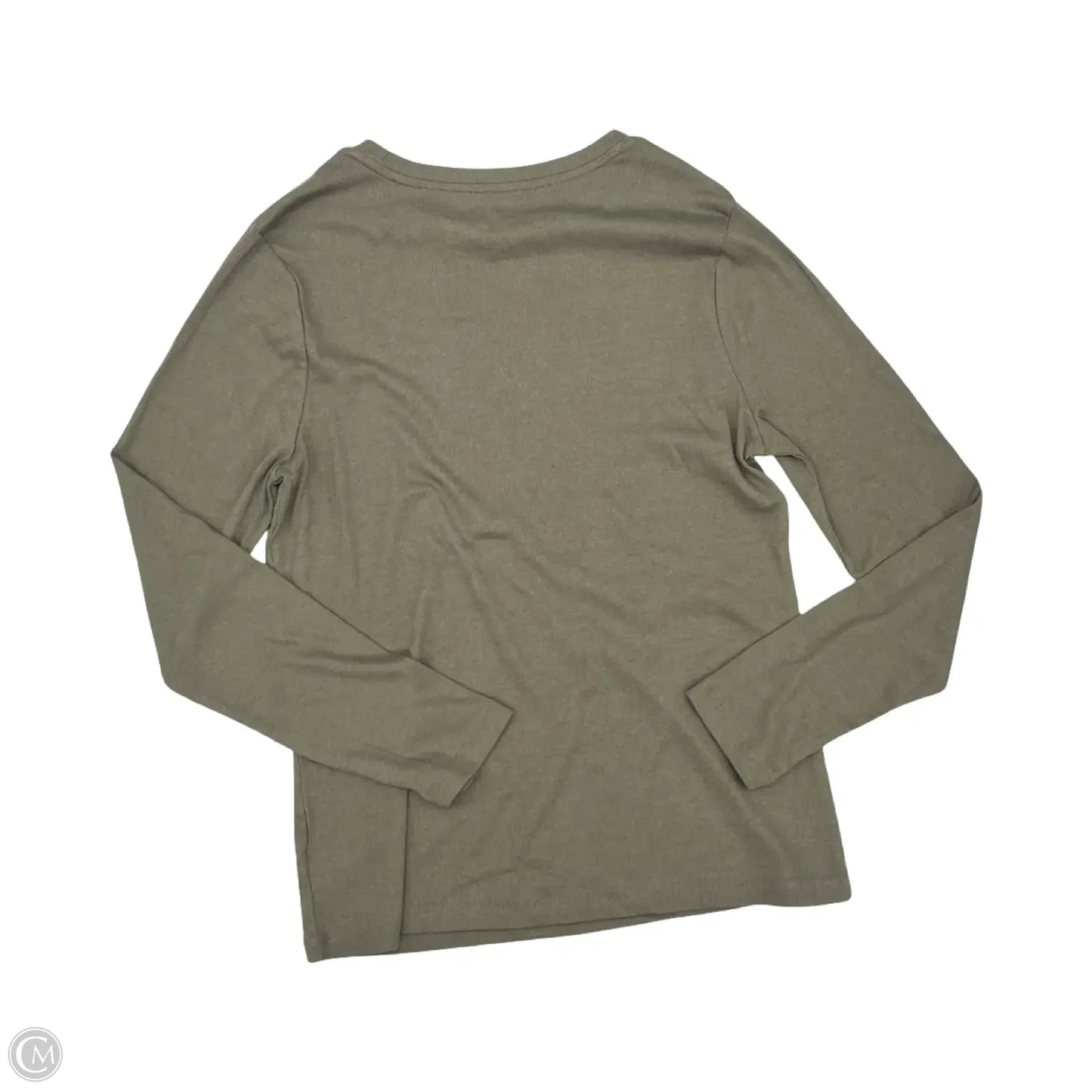 Top Long Sleeve By A New Day In Green, Size: L
