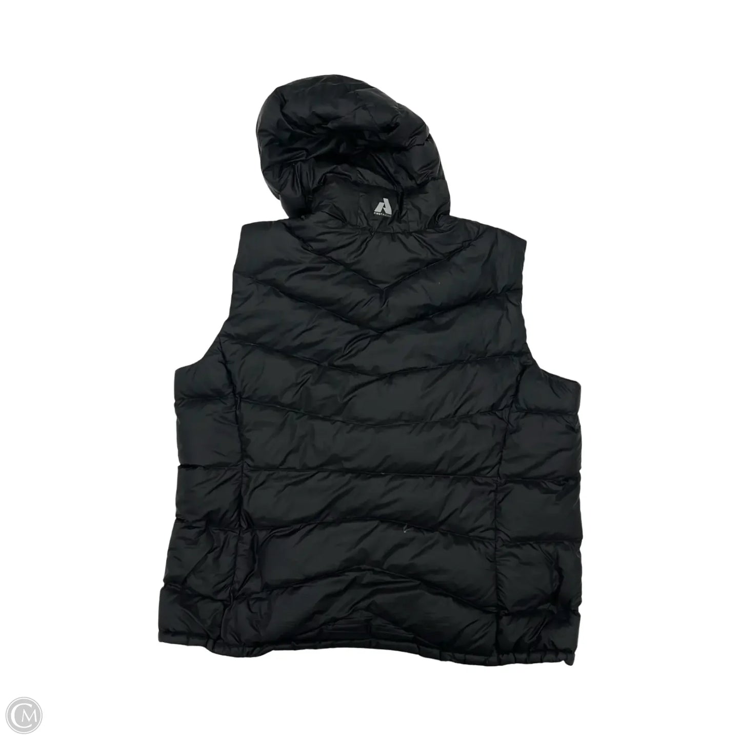 Vest Puffer & Quilted By Eddie Bauer In Black, Size: 2x