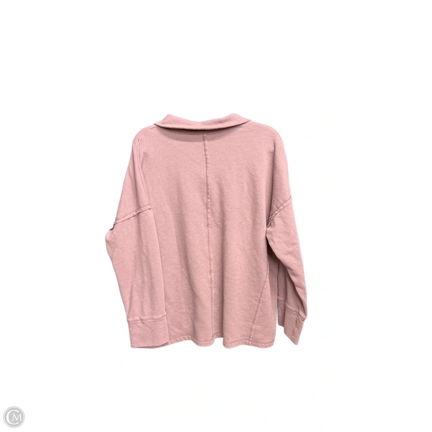 Sweatshirt Collar By Clothes Mentor In Purple, Size: Xl
