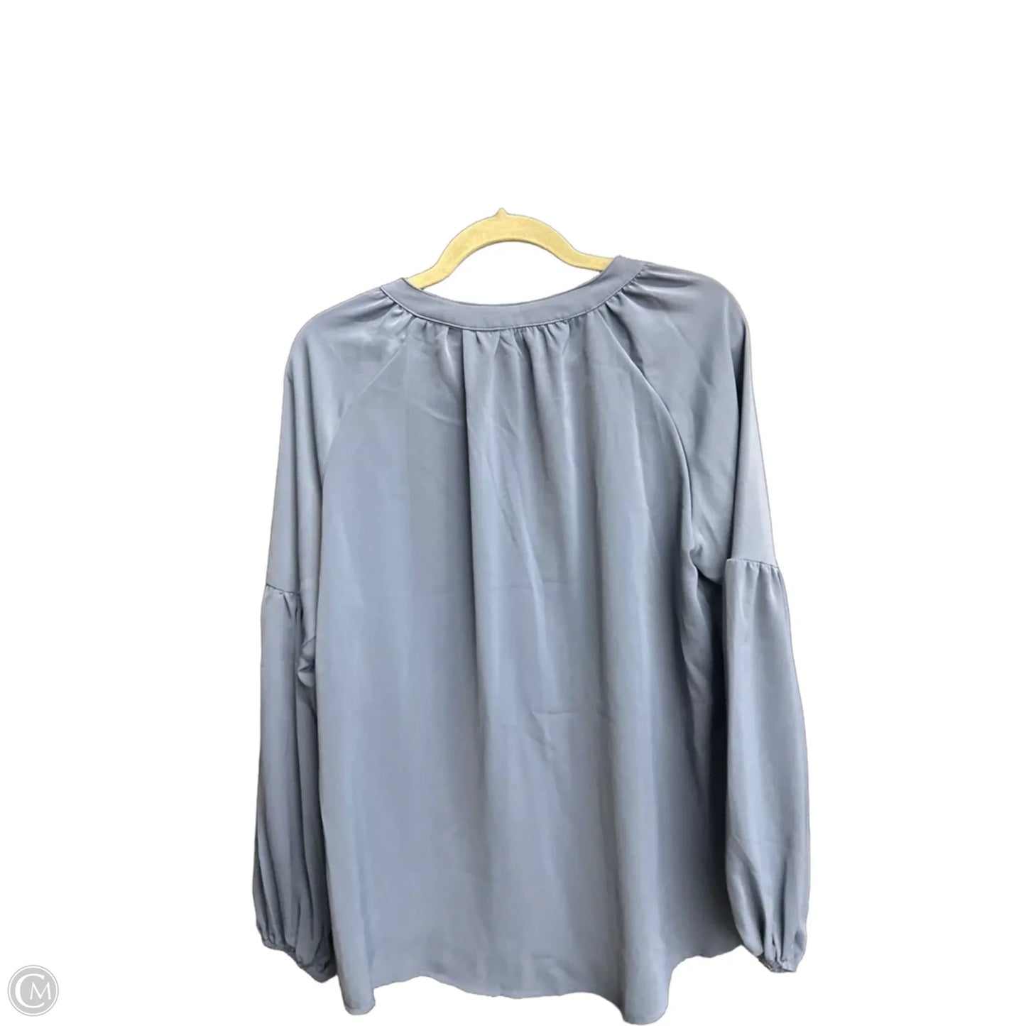 Top Long Sleeve By Clothes Mentor In Blue, Size: L