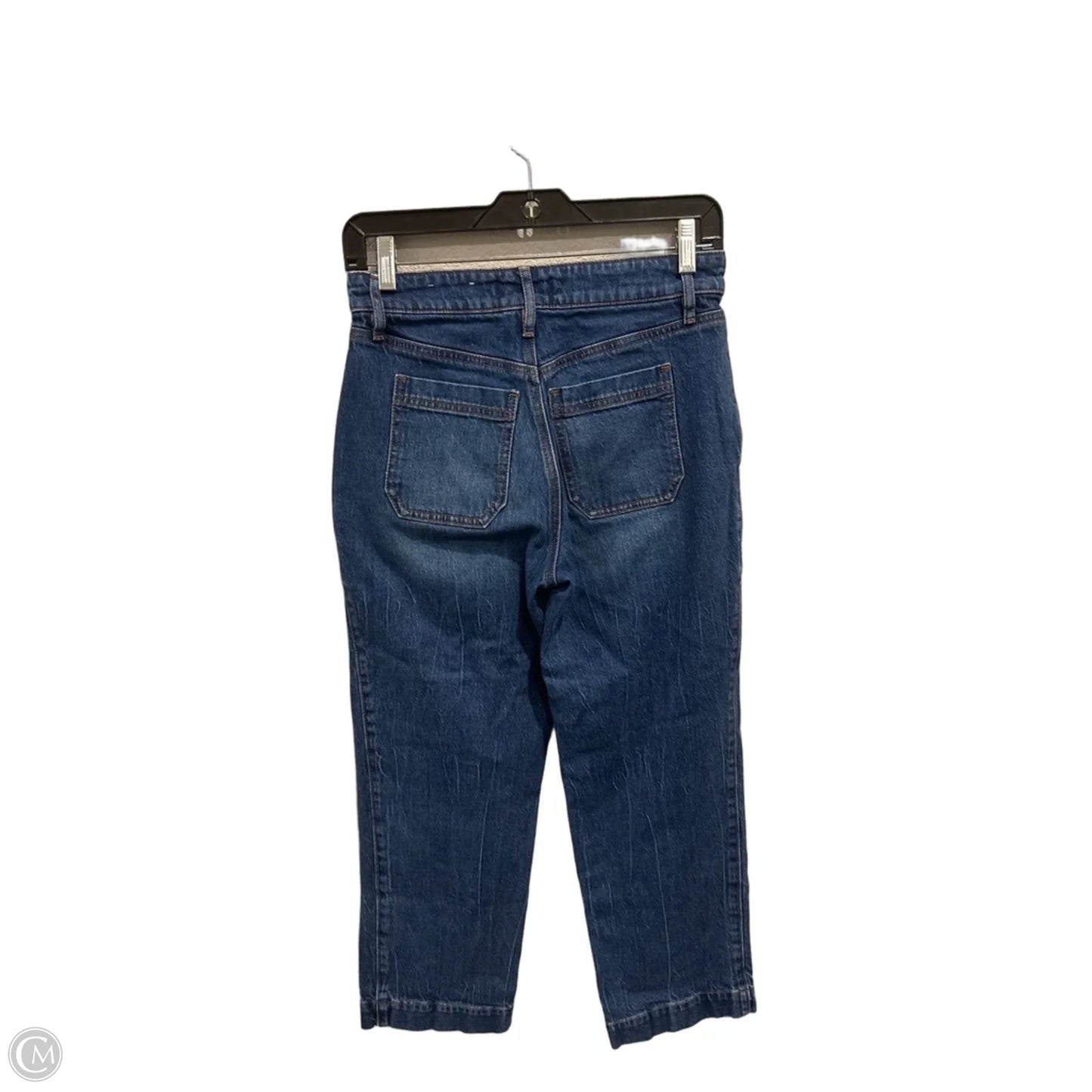 Jeans Straight By Loft In Blue Denim, Size: 2