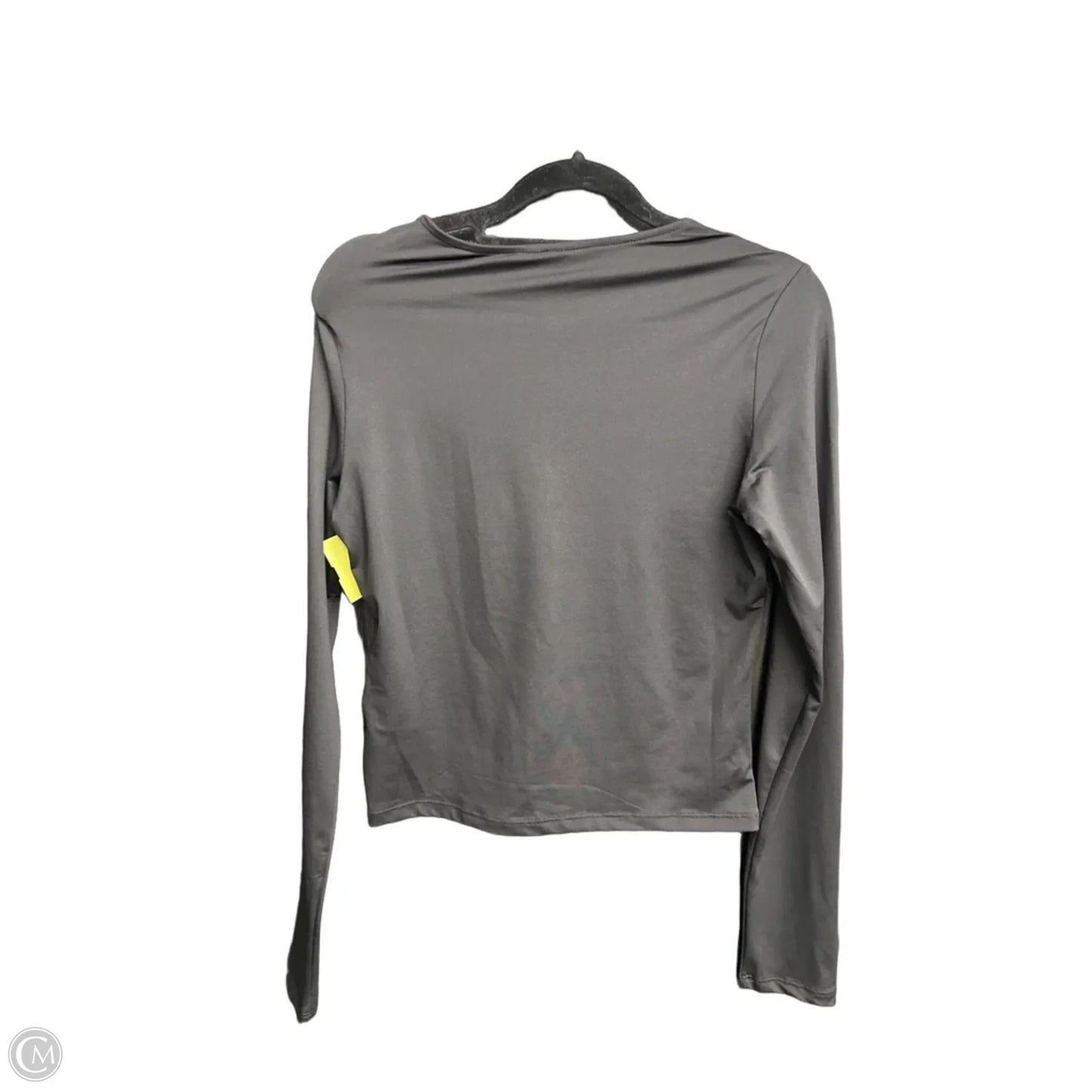Top Long Sleeve Basic By Divided In Black, Size: M