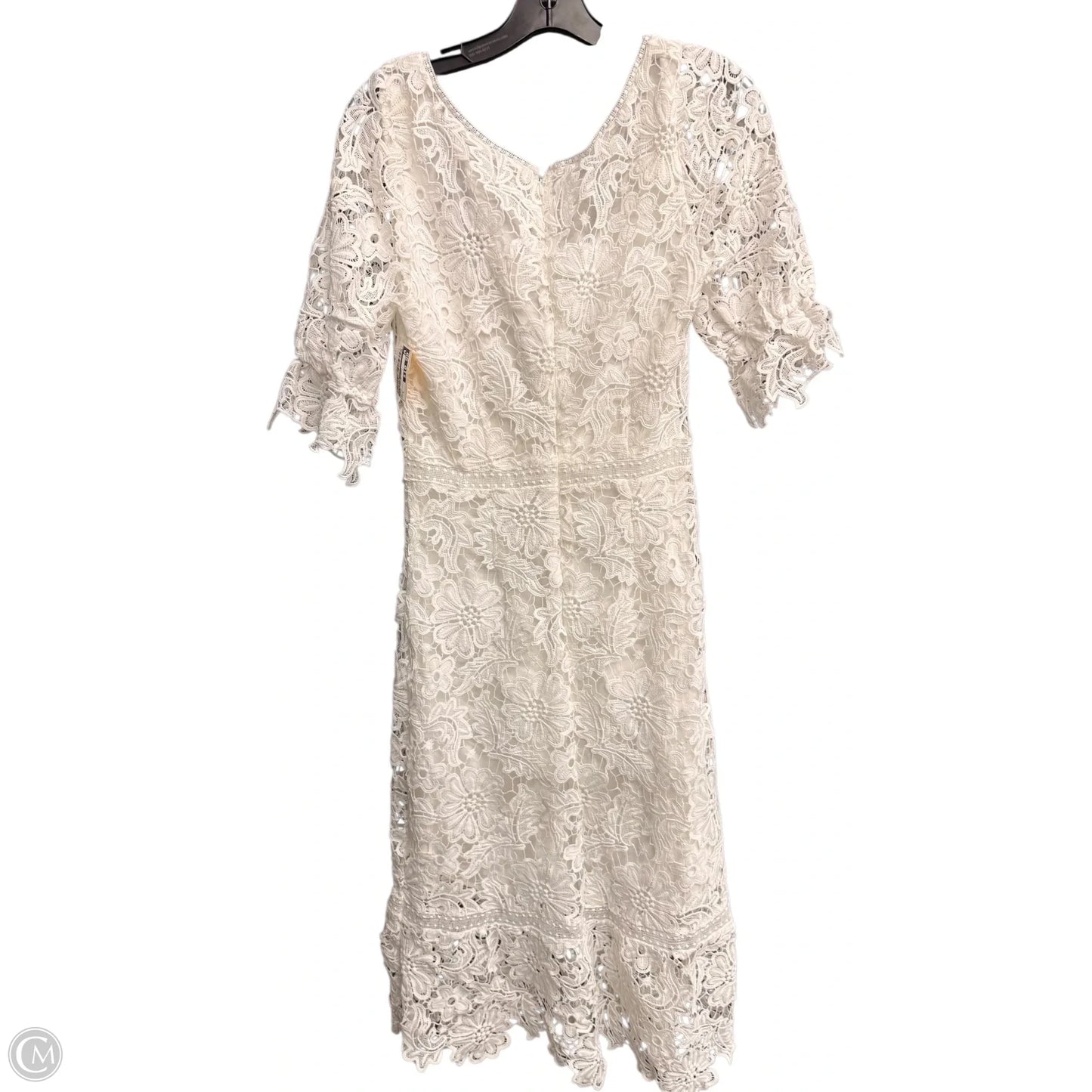 Dress Casual Midi By Bb Dakota In White, Size: S