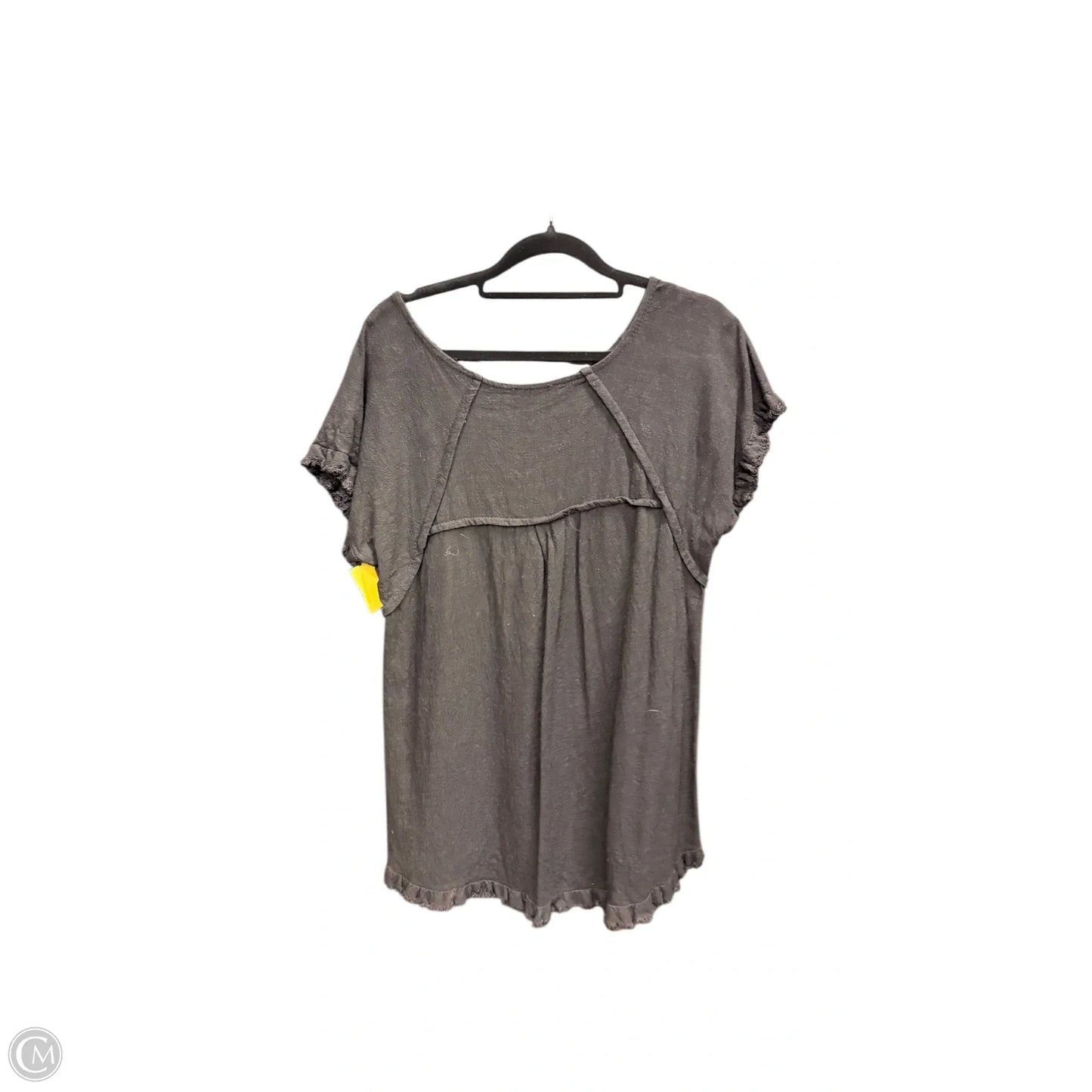 Top Short Sleeve By Umgee In Black, Size: S