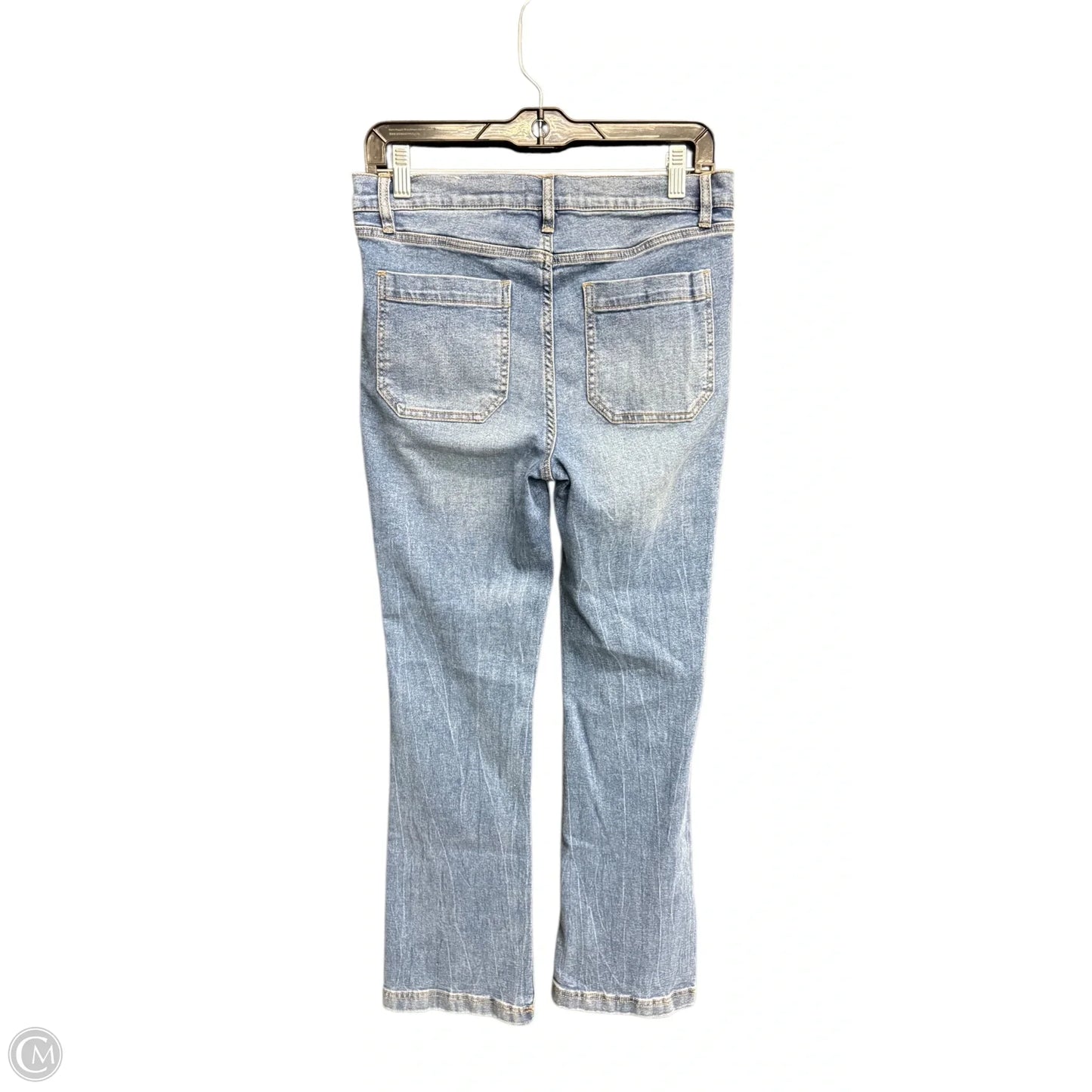 Jeans Boot Cut By Nicole Miller In Blue Denim, Size: 8