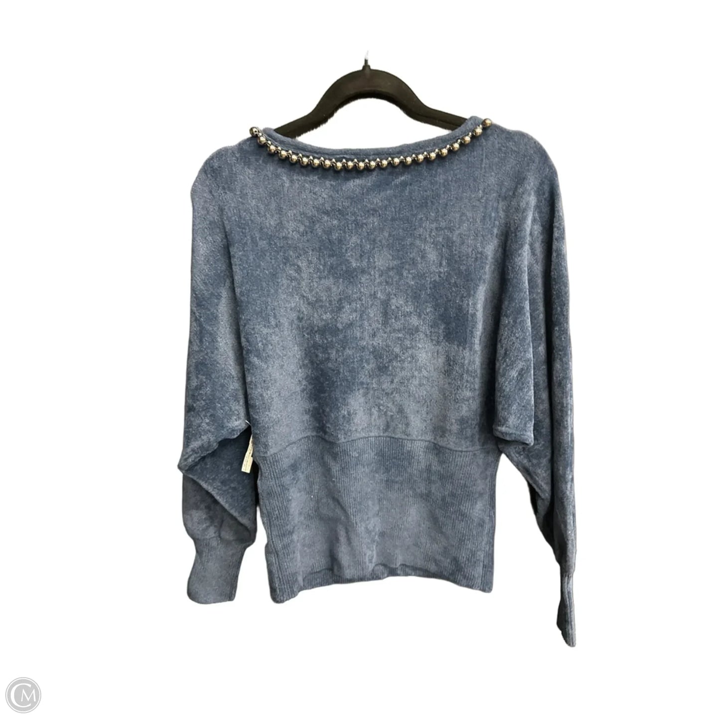 Top Long Sleeve By White House Black Market In Blue, Size: M