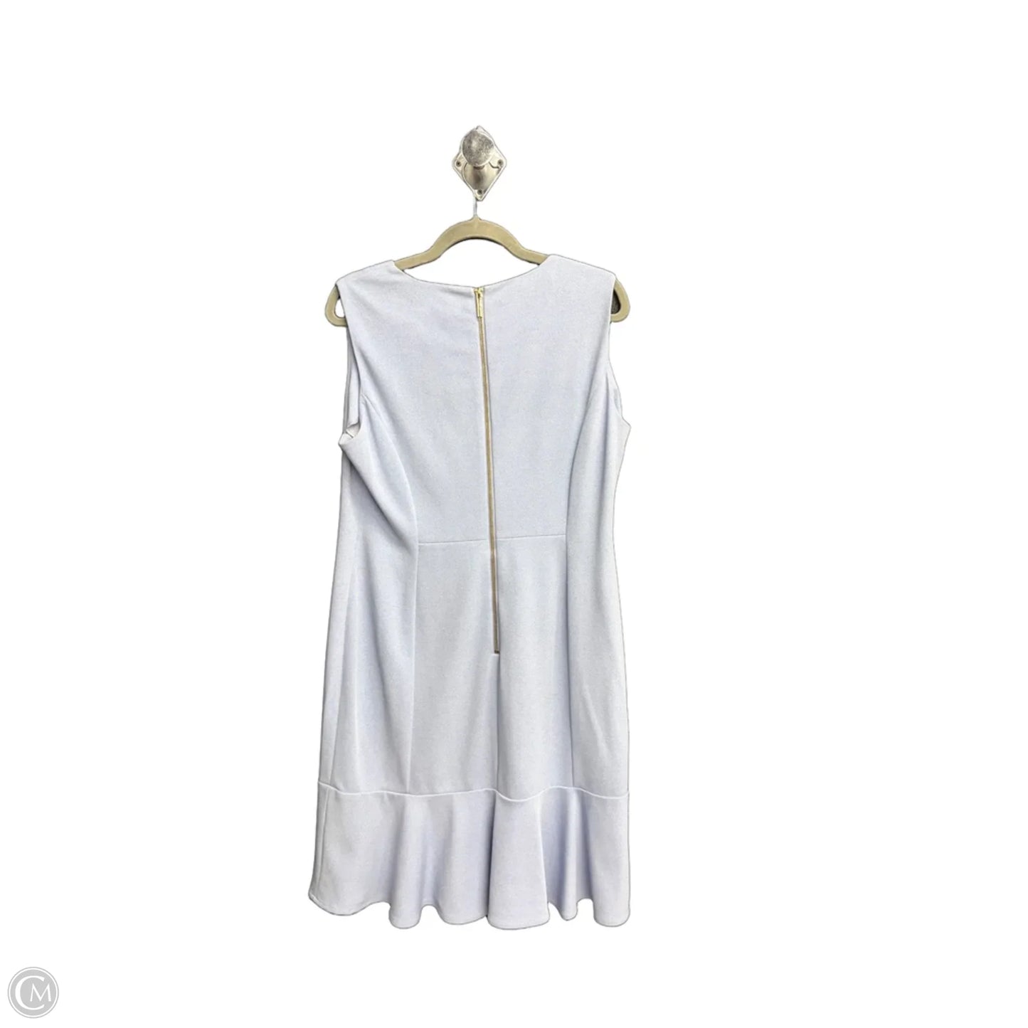 Dress Work By Calvin Klein In Blue, Size: Xl