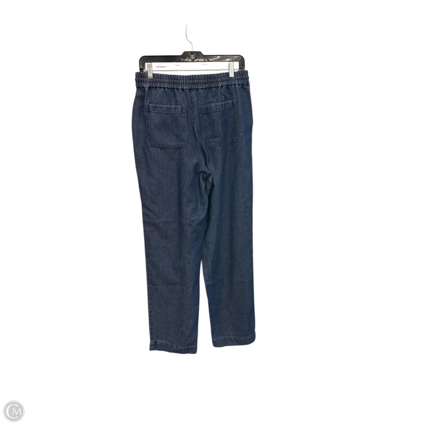 Pants Cropped By Talbots In Blue Denim, Size: S