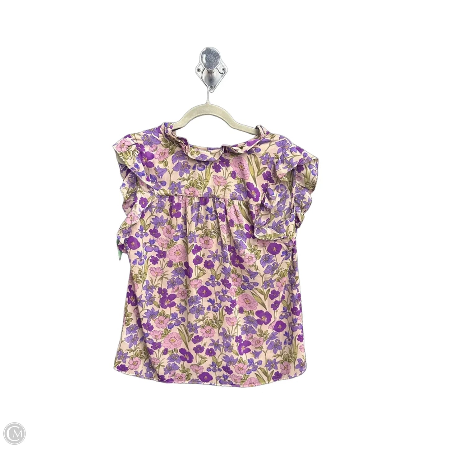Top Sleeveless By Cabi In Purple, Size: S