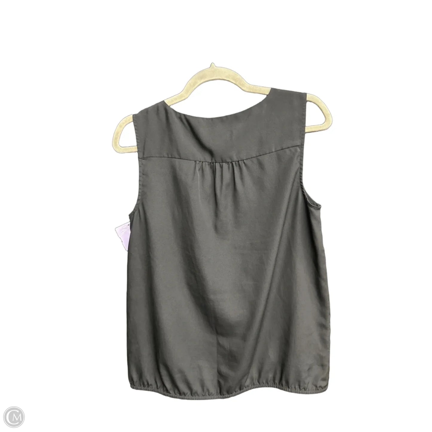 Top Sleeveless By Loft In Black, Size: M