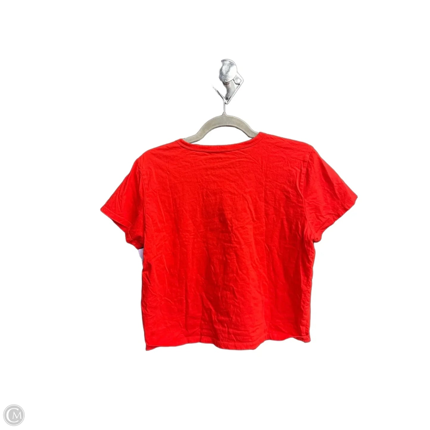 Top Short Sleeve By Clothes Mentor In Red, Size: Xl