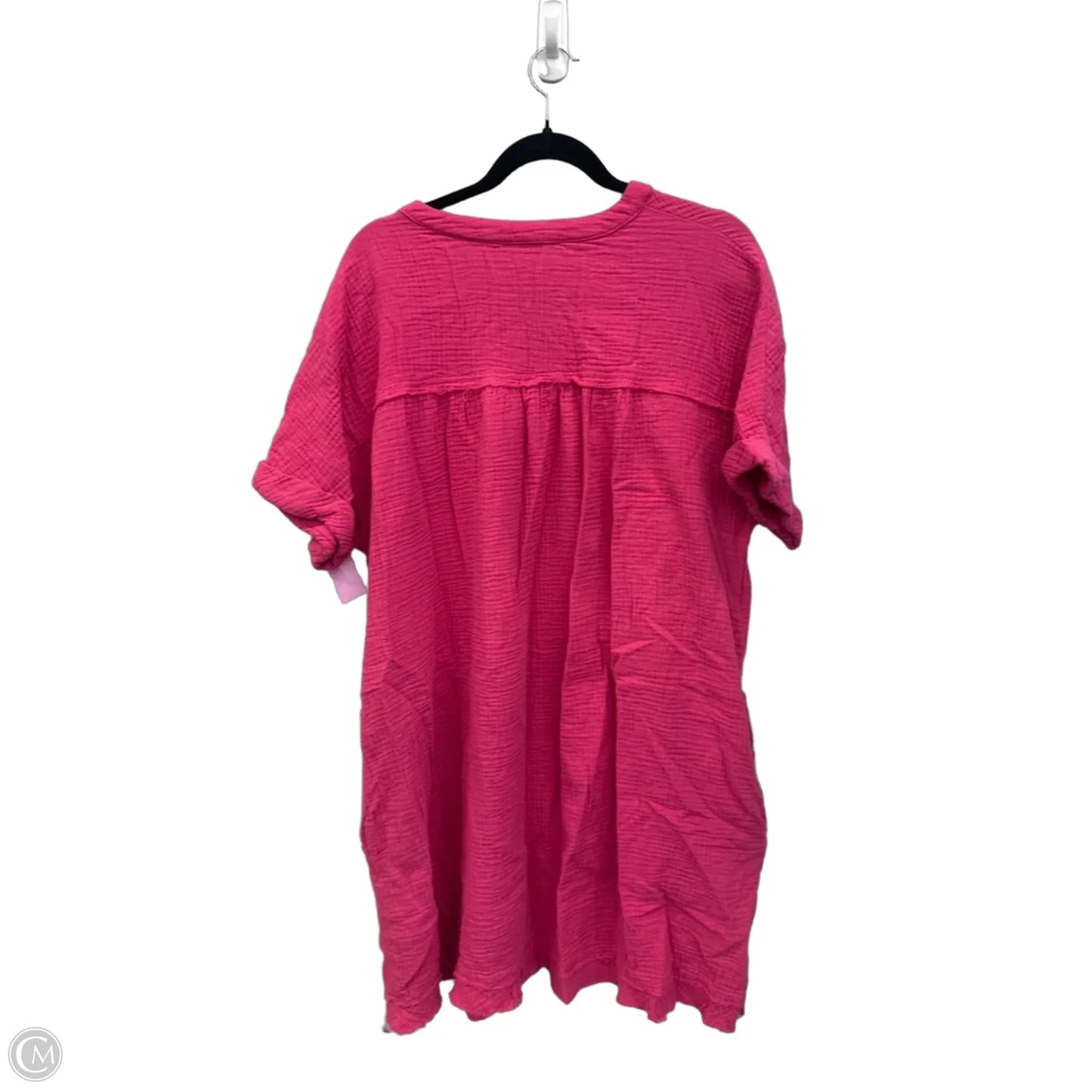 Dress Casual Short By Clothes Mentor In Pink, Size: Xl