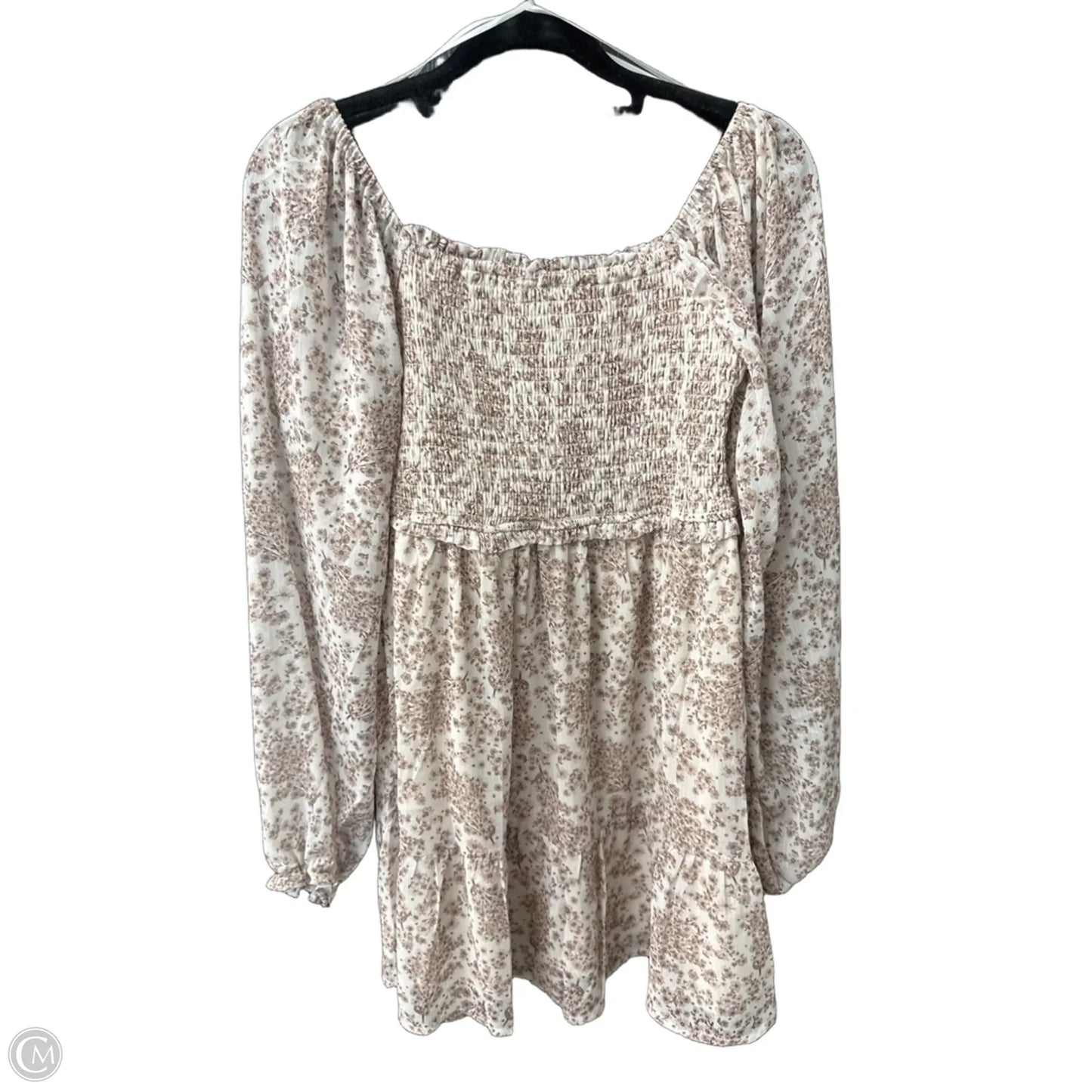 Dress Casual Short By Altard State In Brown & Cream, Size: Xs