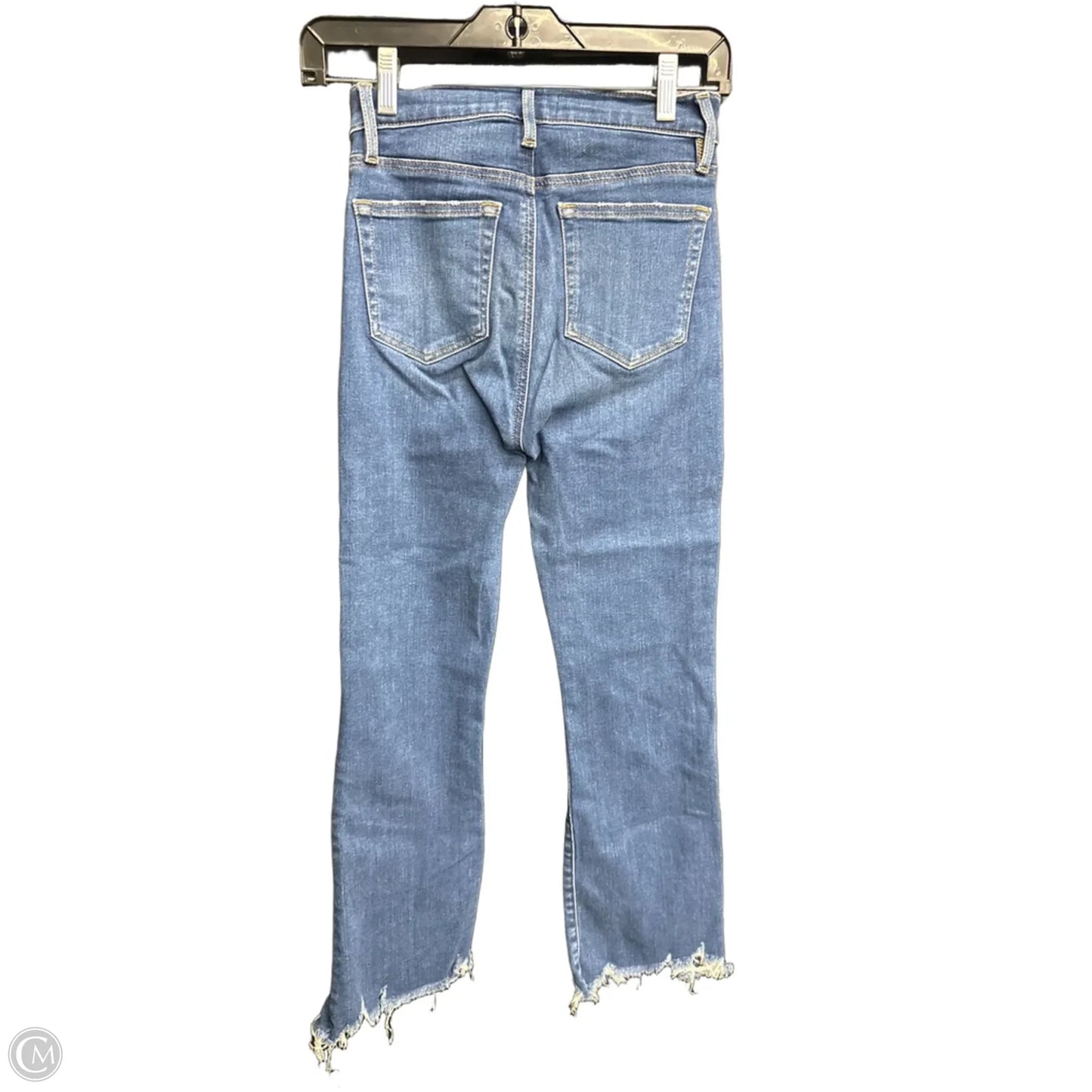 Jeans Skinny By Loft In Blue Denim, Size: 0p
