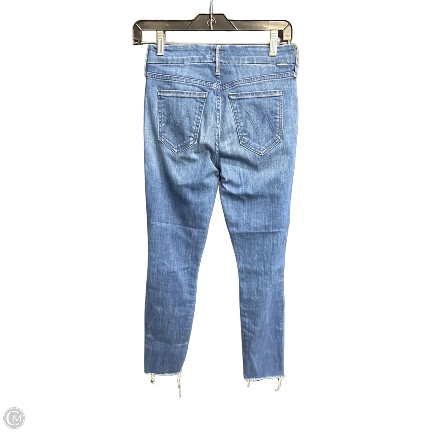 Jeans Skinny By Mother In Blue Denim, Size: 0