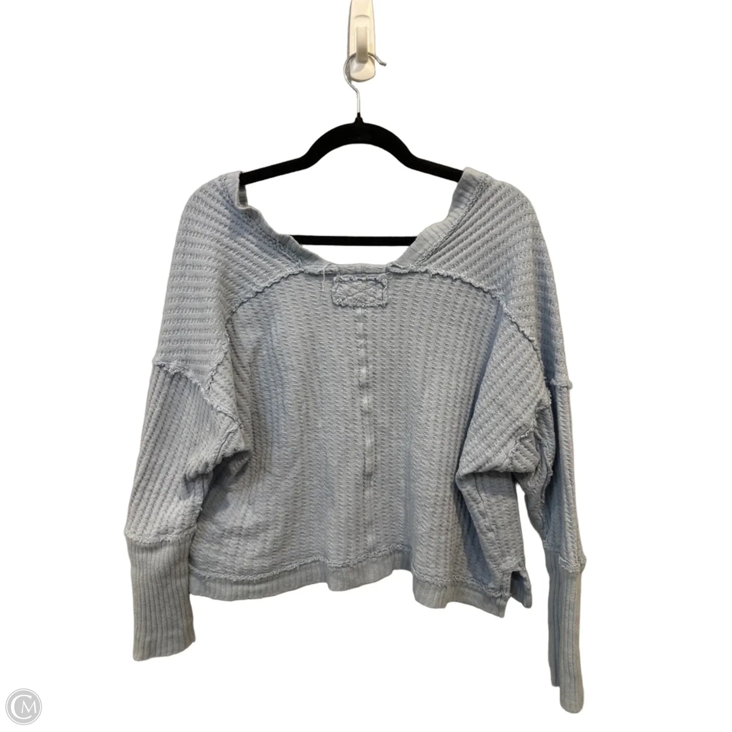 Top Long Sleeve By We The Free In Blue, Size: S