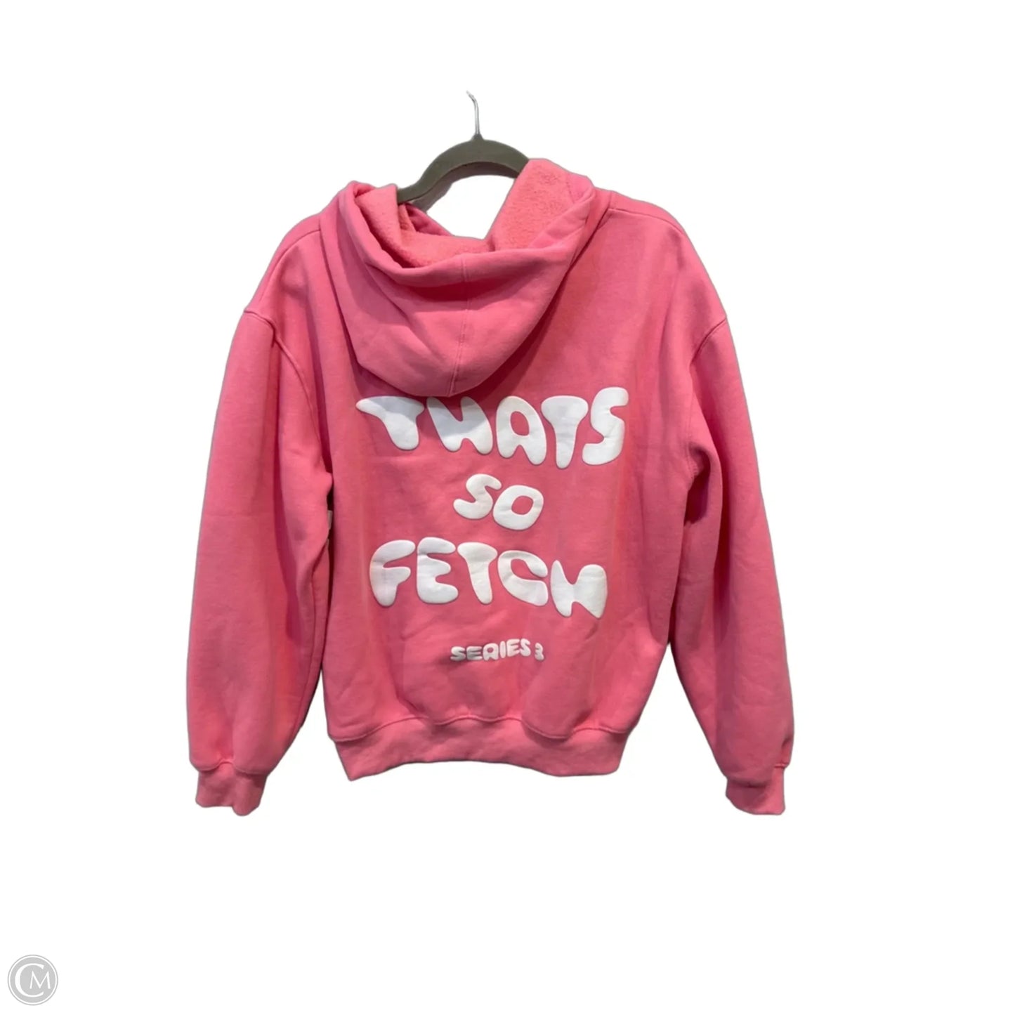 Sweatshirt Hoodie By Clothes Mentor In Pink, Size: Xs