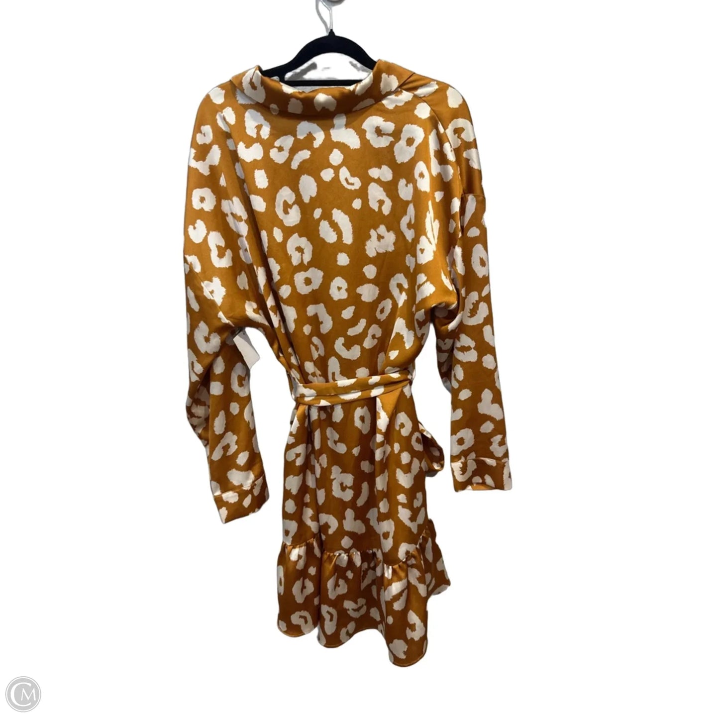 Dress Casual Short By Ee Some In Orange, Size: M