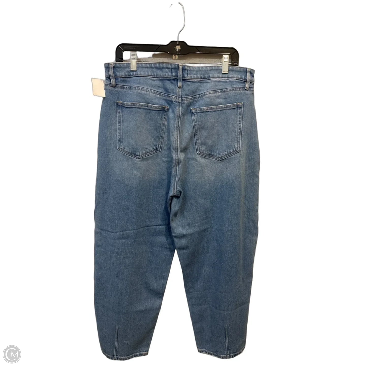 Jeans Wide Leg By Loft In Blue Denim, Size: 12