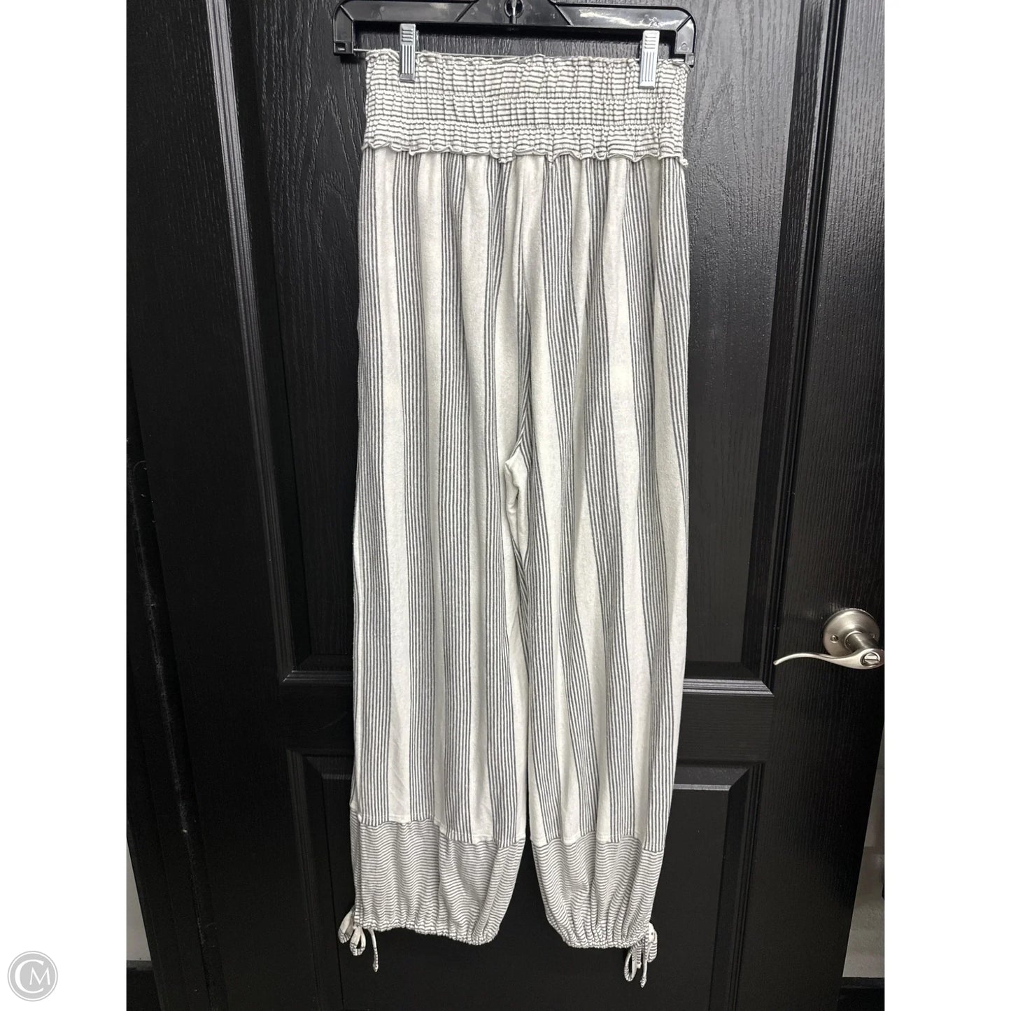 Pants Set 2pc By Free People In Striped Pattern, Size: 8