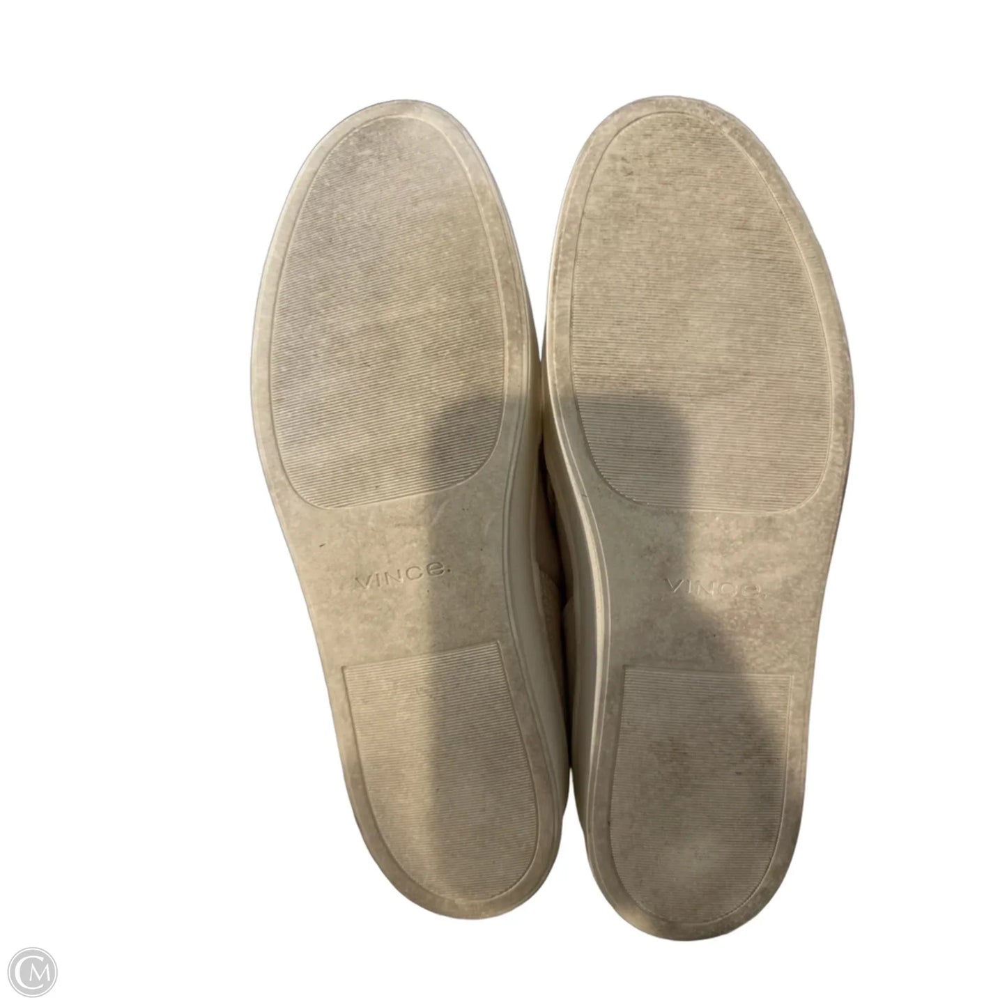 Shoes Flats By Vince In Beige, Size: 11