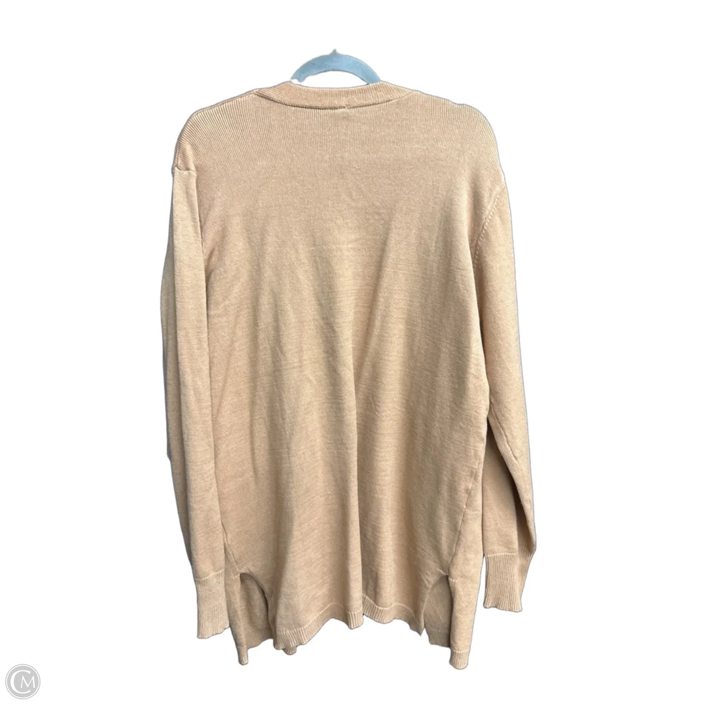 Cardigan By Clothes Mentor In Brown, Size: Xl
