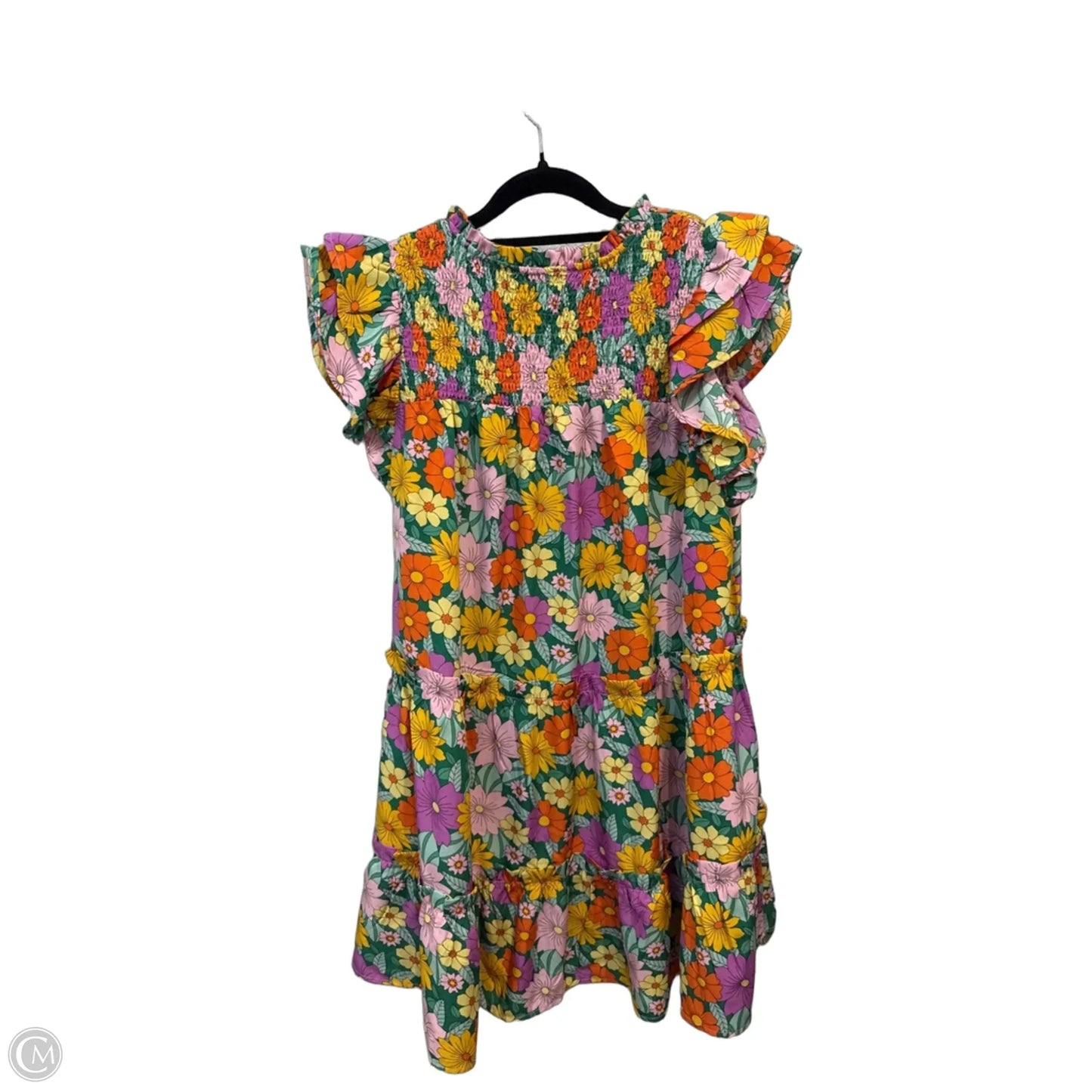 Dress Casual Short By Umgee In Floral Print, Size: S