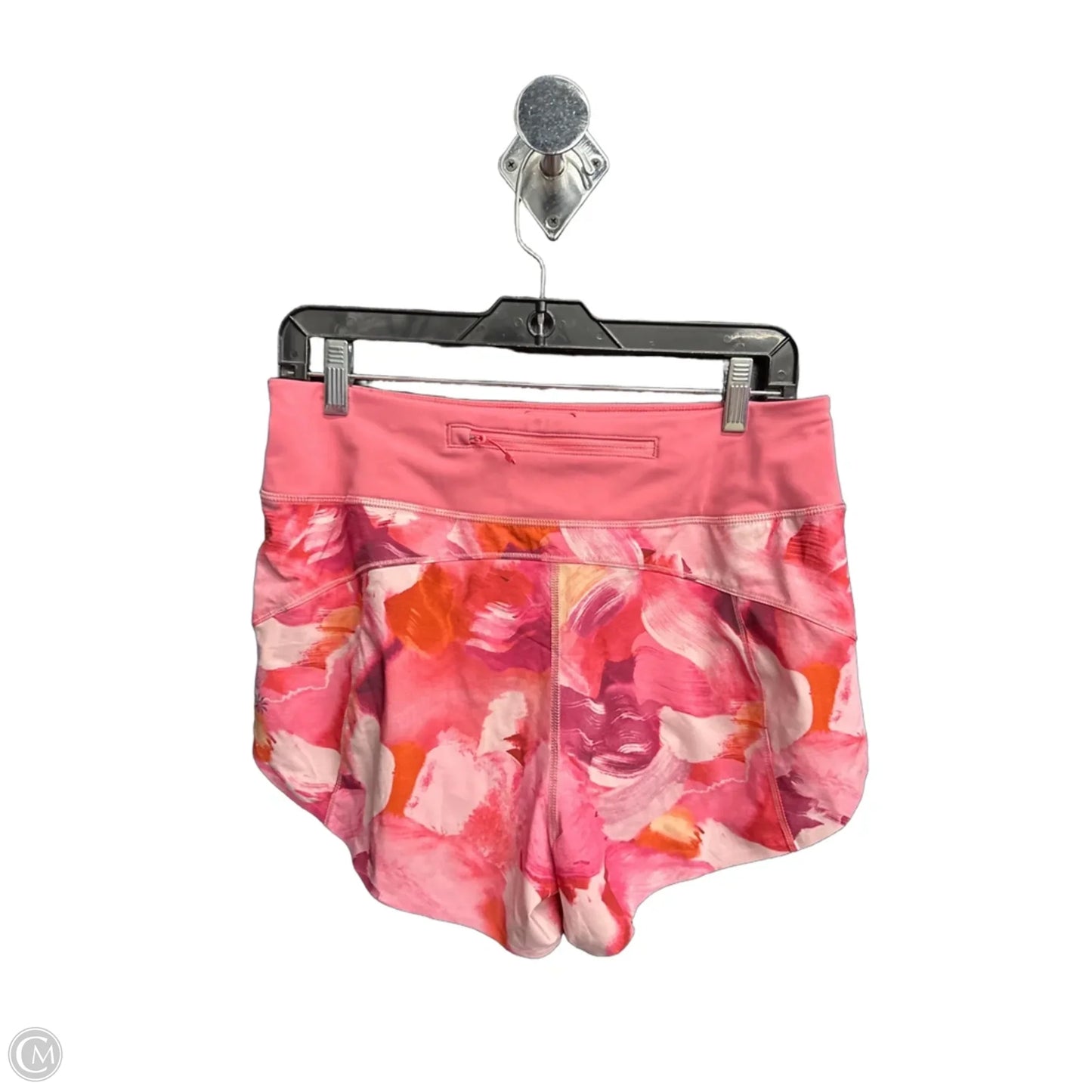Athletic Shorts By Athleta In Orange & Pink, Size: S