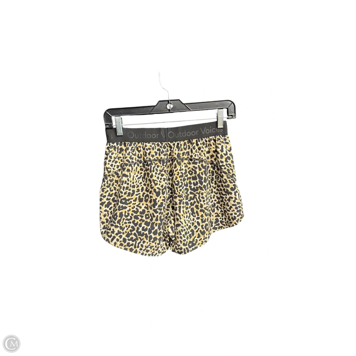 Athletic Shorts By Outdoor Voices In Animal Print, Size: S