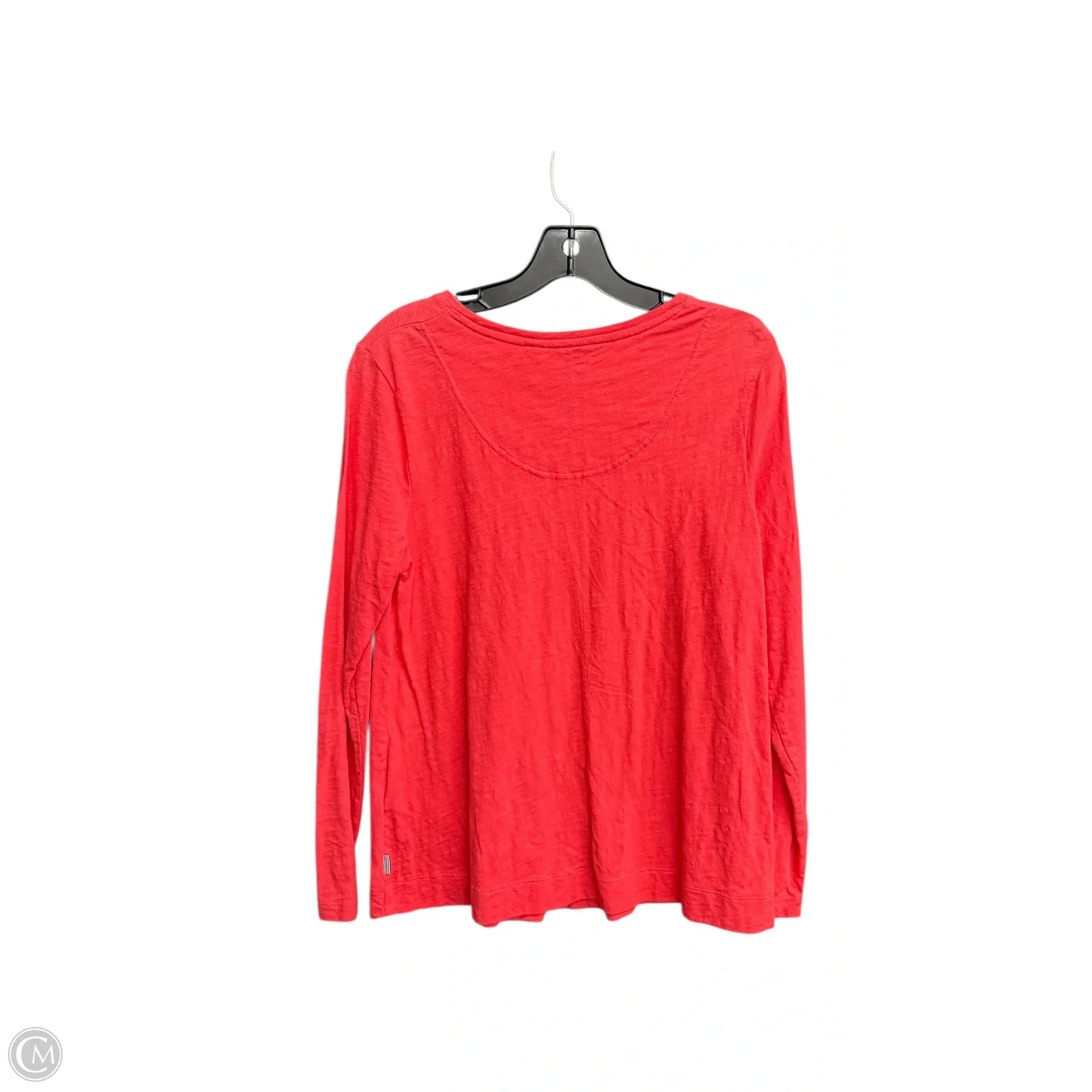 Top Long Sleeve Basic By Joules In Coral, Size: L