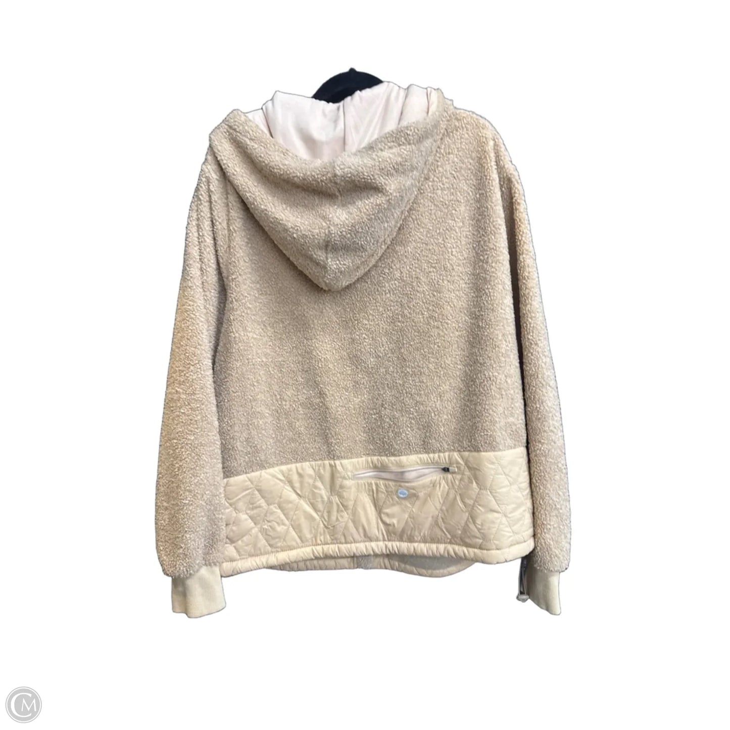Jacket Faux Fur & Sherpa By Senita In Tan, Size: 2x