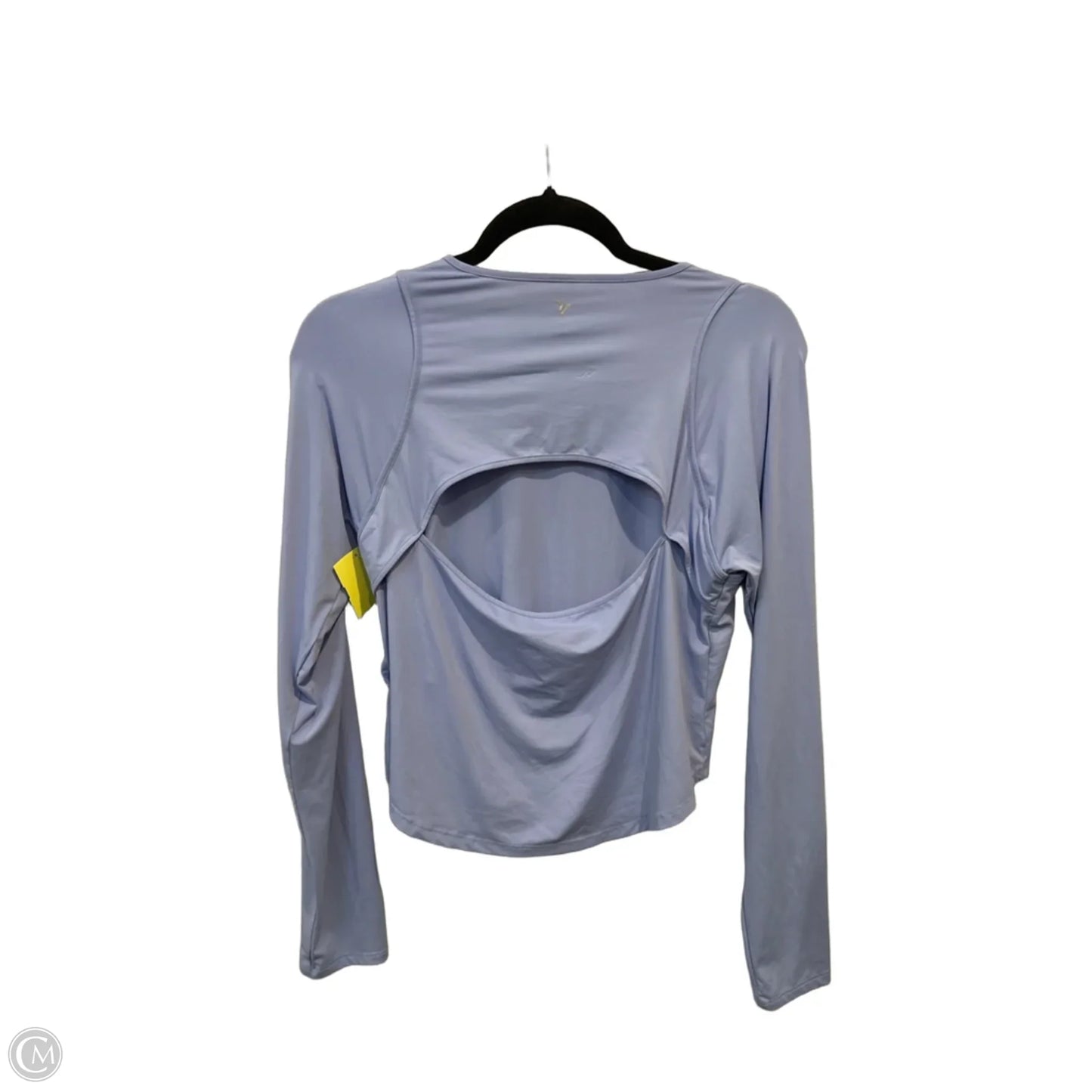 Athletic Top Long Sleeve Crewneck By Old Navy In Blue, Size: L