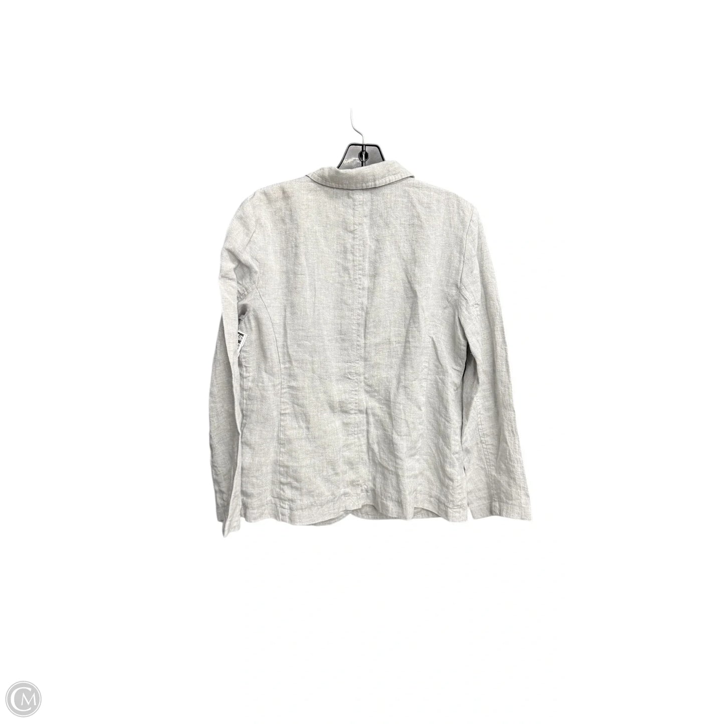 Blazer By Eileen Fisher In Silver, Size: S