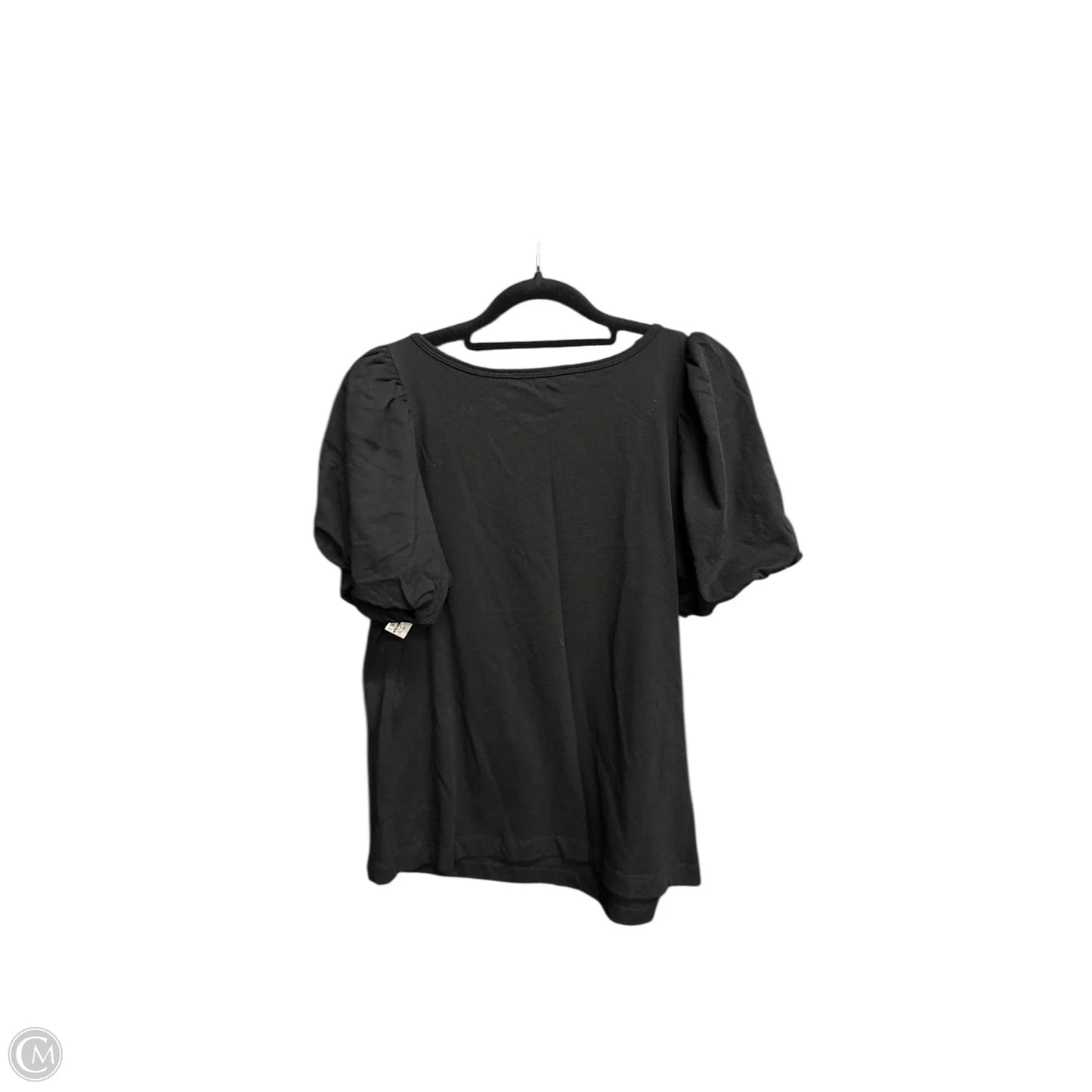 Top Short Sleeve By Loft In Black, Size: Xs