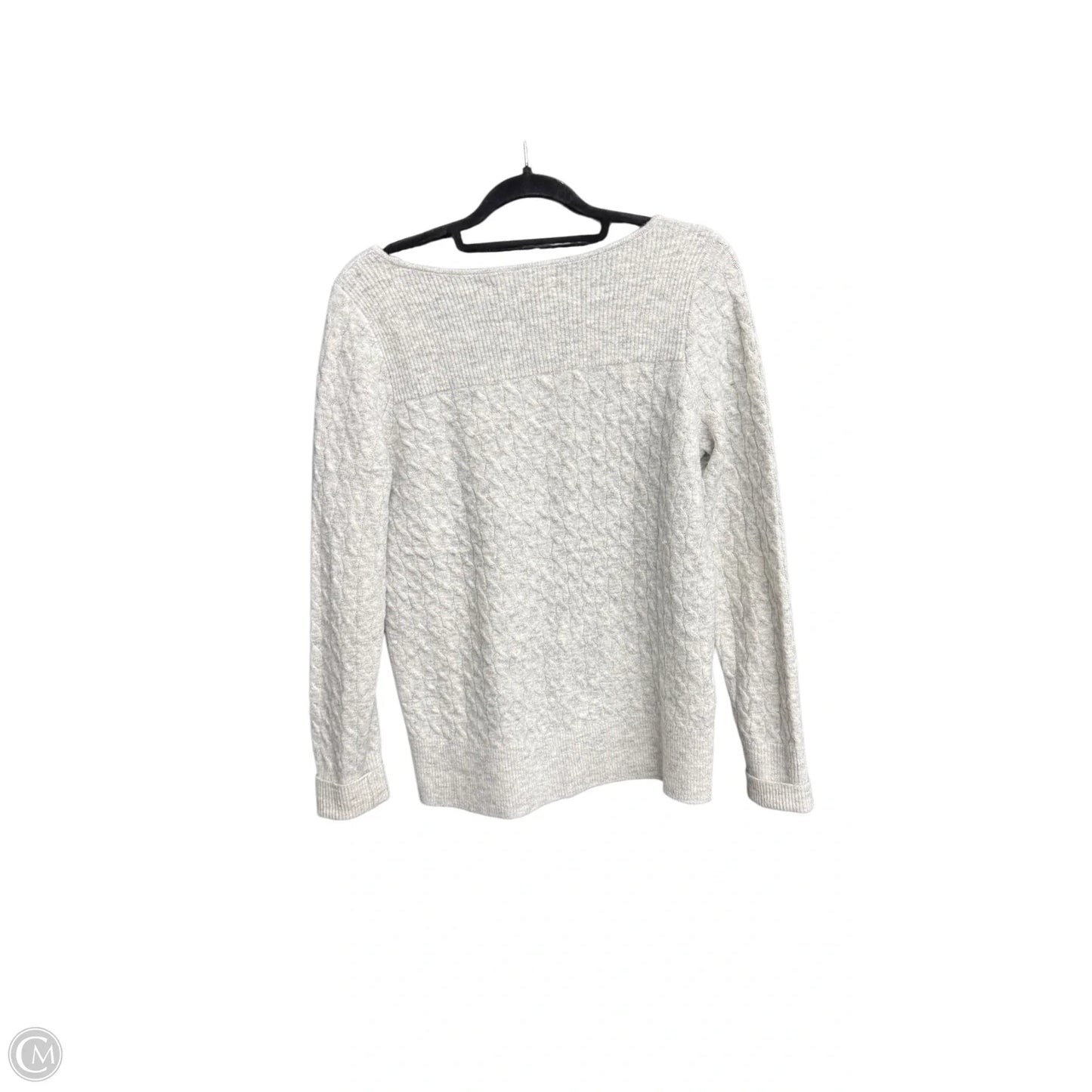 Sweater By Loft In Grey, Size: M