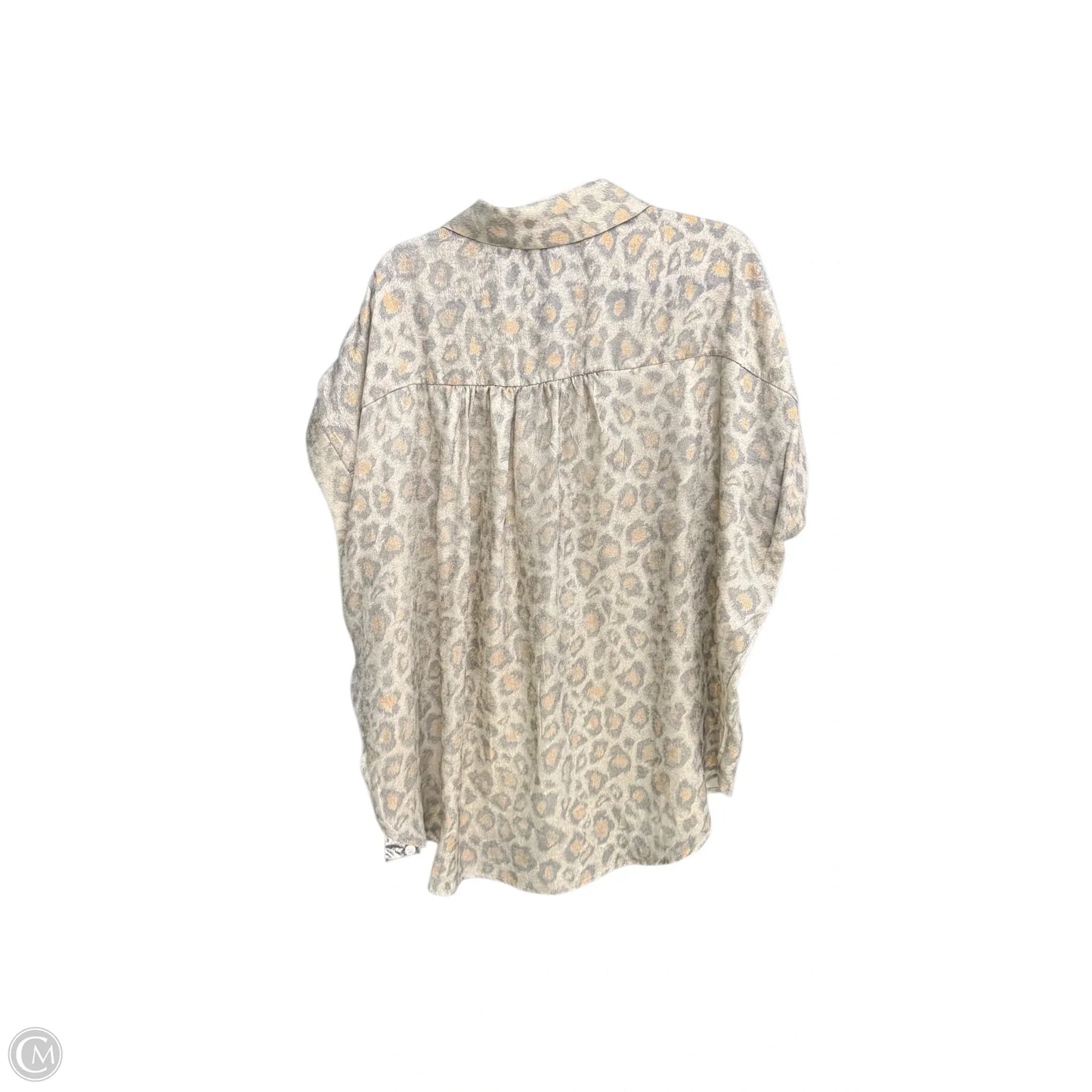 Top Short Sleeve By Jodifl In Animal Print, Size: M