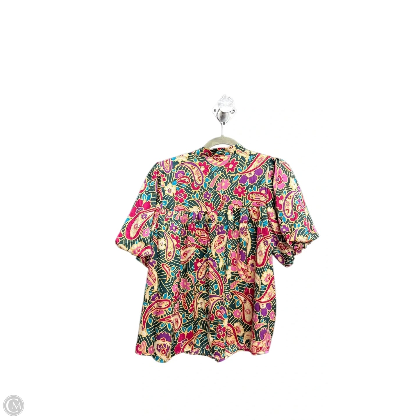Top Short Sleeve By Entro In Floral Print, Size: M
