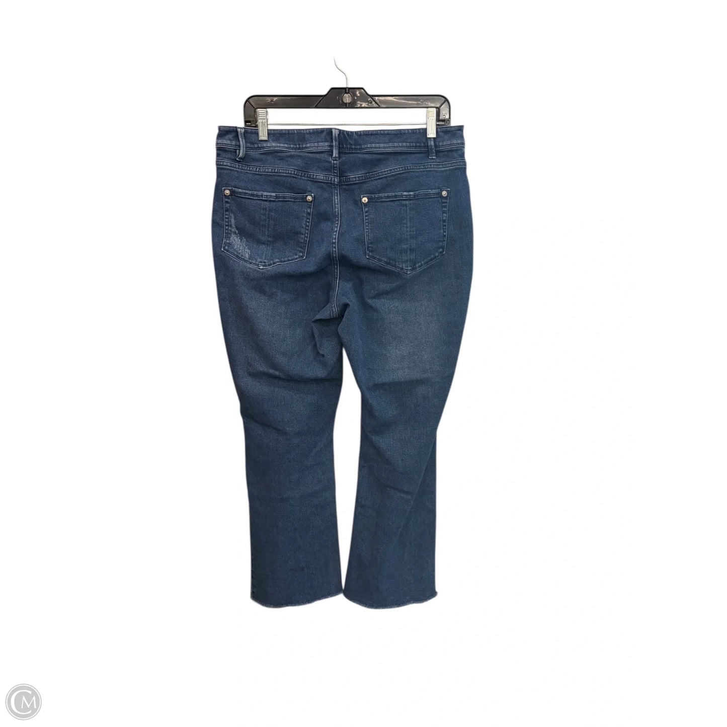 Jeans Flared By J. Jill In Blue Denim, Size: 12