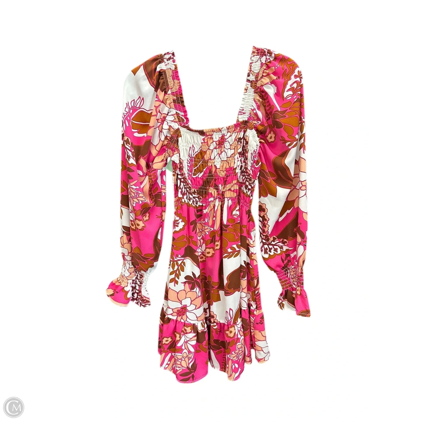 Dress Casual Short By Clothes Mentor In Floral Print, Size: Xs