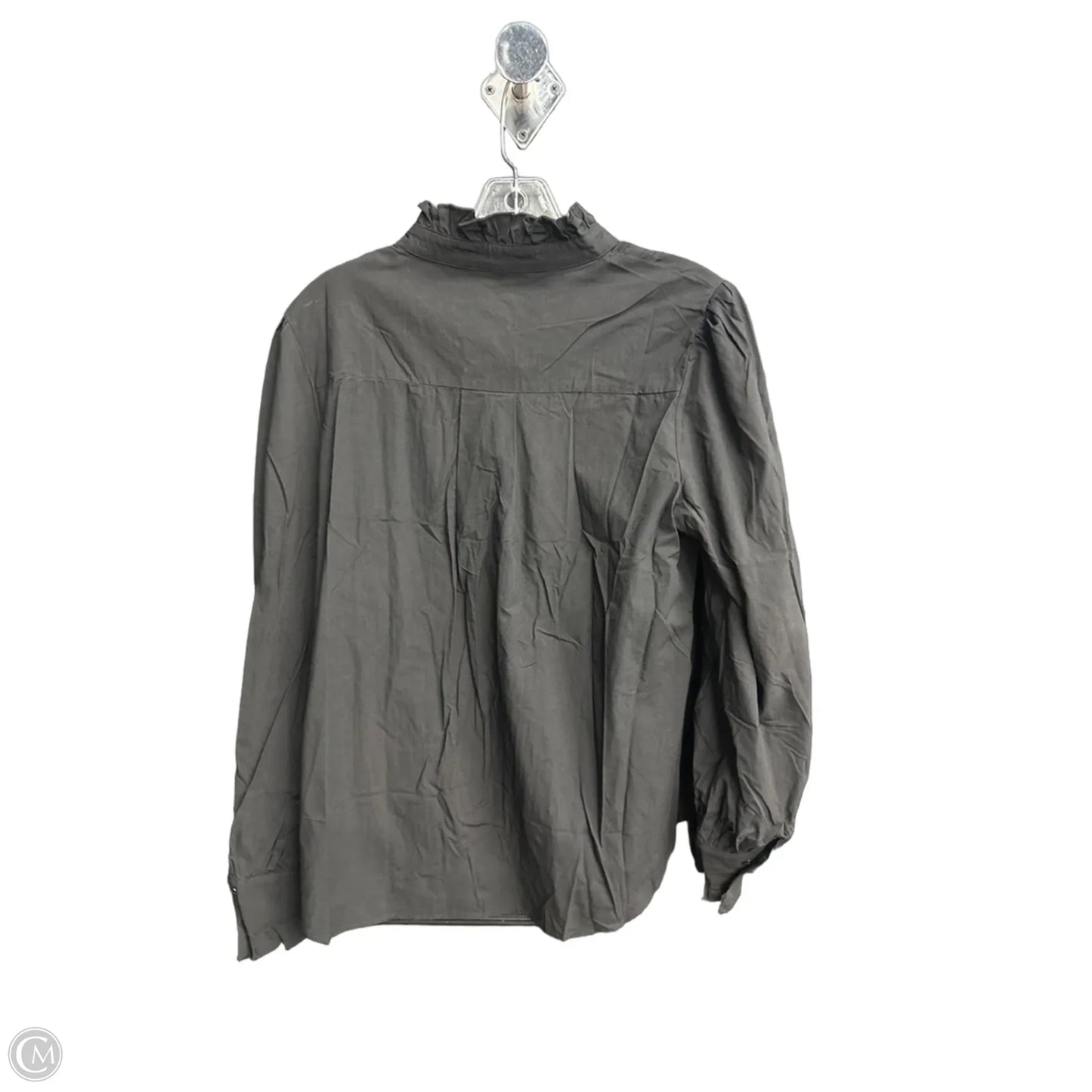 Top Long Sleeve By Clothes Mentor In Black, Size: M