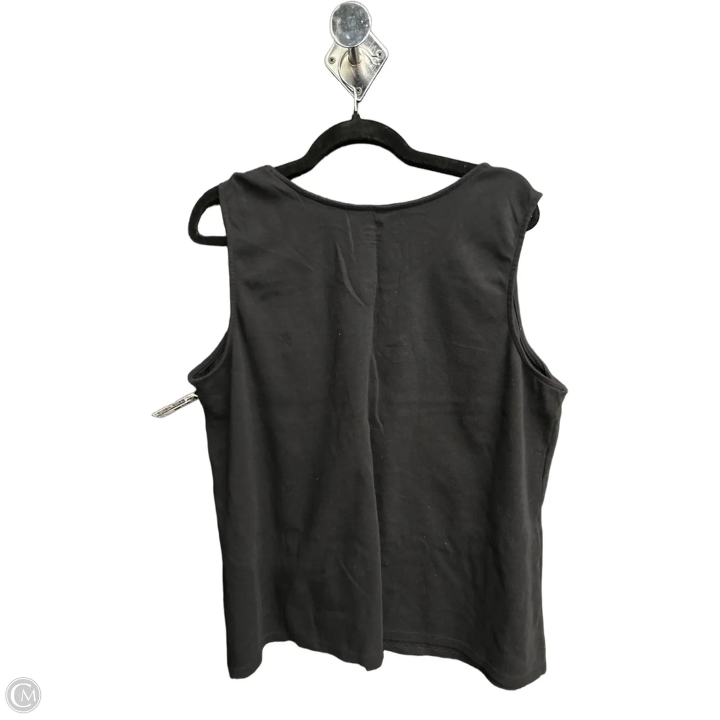 Tank Top By Kim Rogers In Black, Size: Xl
